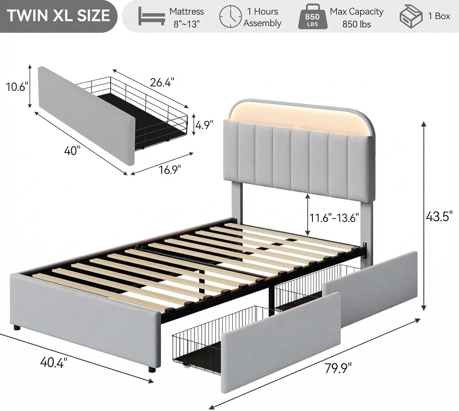 GAOMON LSPPJOK-MKJE5LHQFD beds - View #2