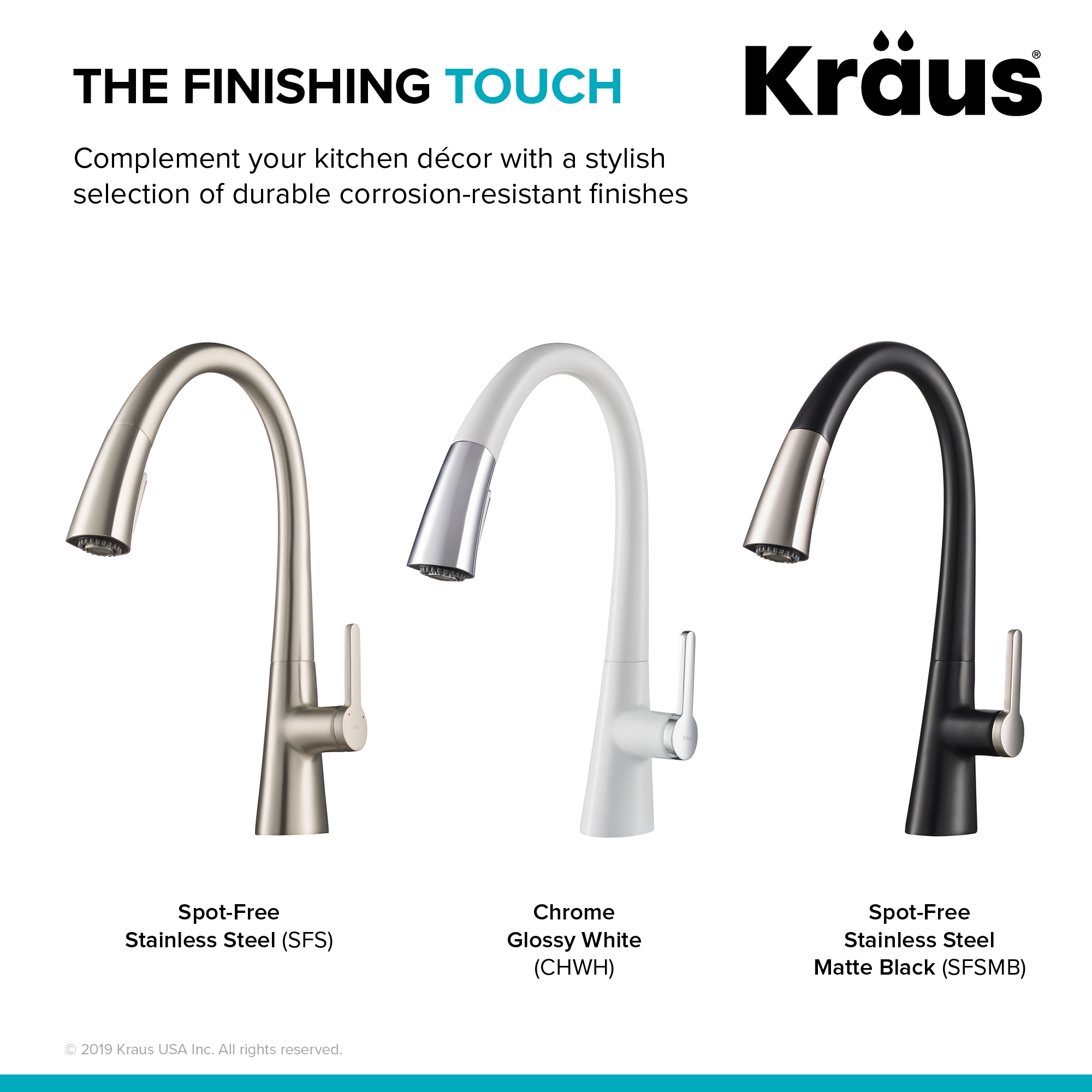 Kraus KPF-1673CHWH Kitchen-Faucets - View #11