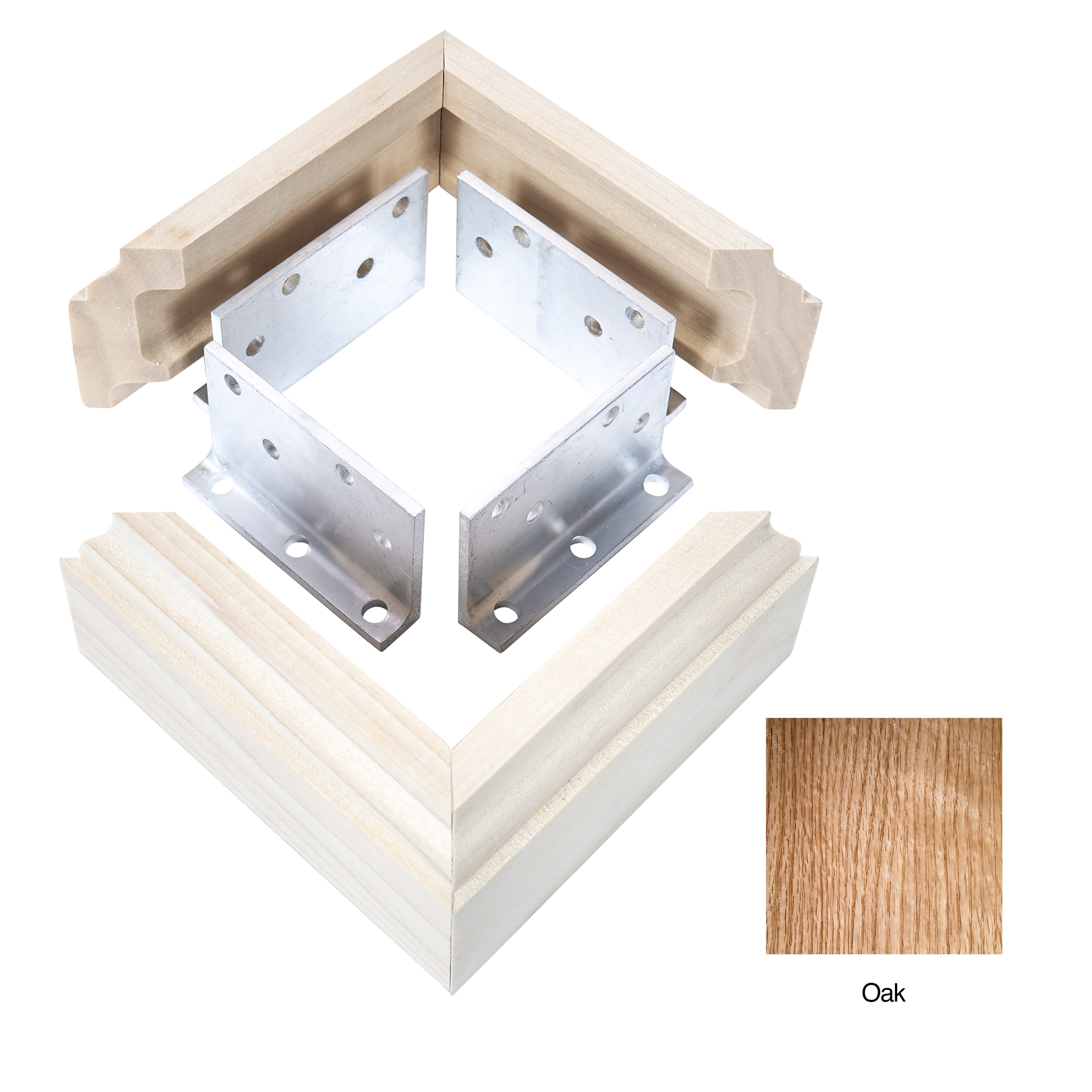 RELIABILT WG3010OAK Interior-Stairpart-Newel-Posts - View #9