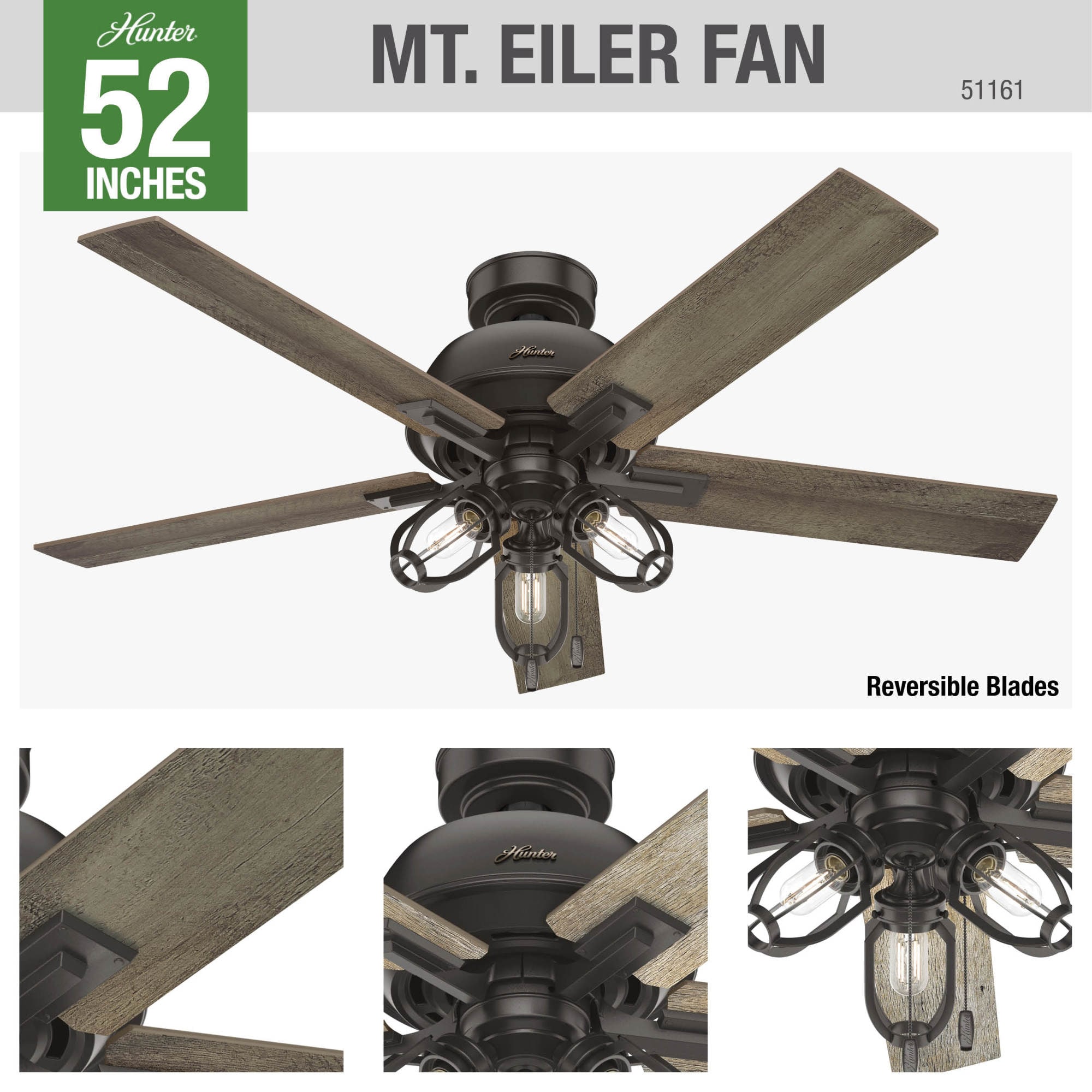 Hunter 51161 Ceiling-Fans - View #3