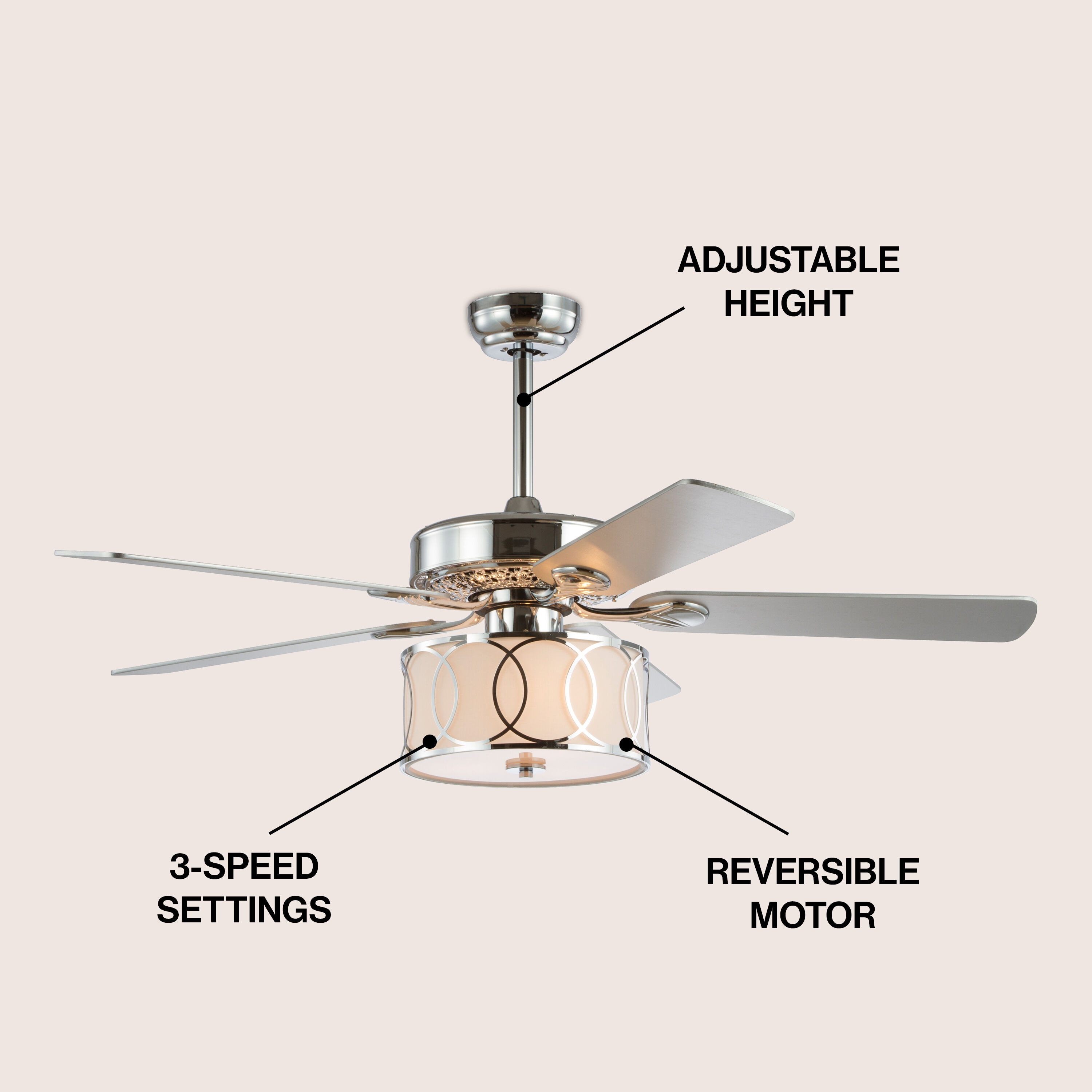 JONATHAN  Y JYL9607A Ceiling-Fans - View #3