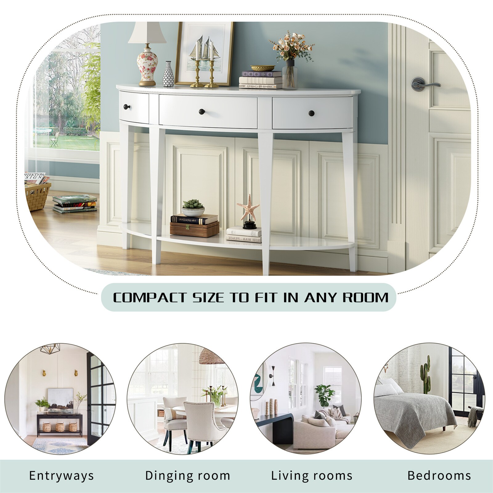 BESTCOSTY WF300LJW176AAK-XLL Console-Sofa-Tables - View #8
