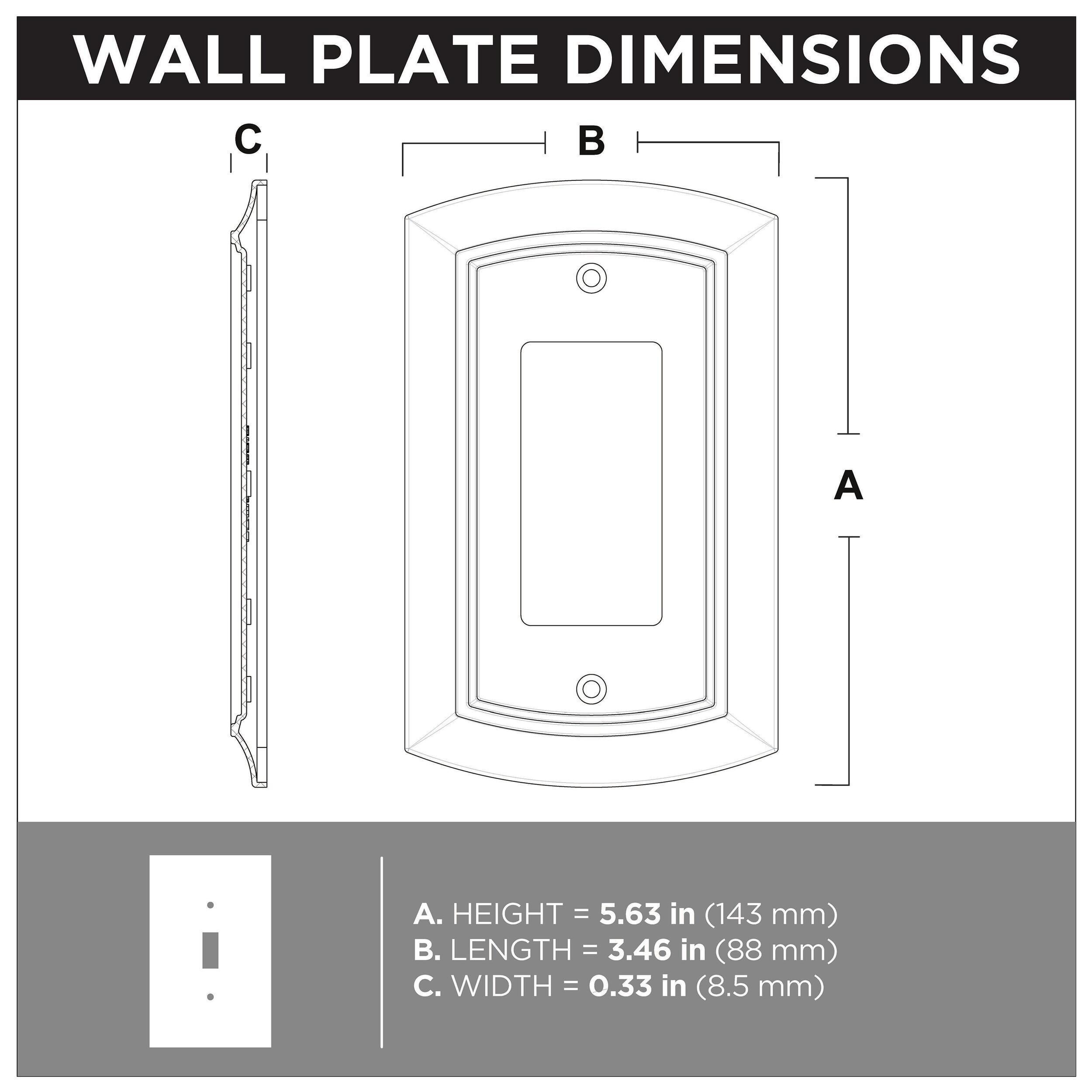 allen + roth W36434-PW-U Electrical-Wall-Plates - View #9