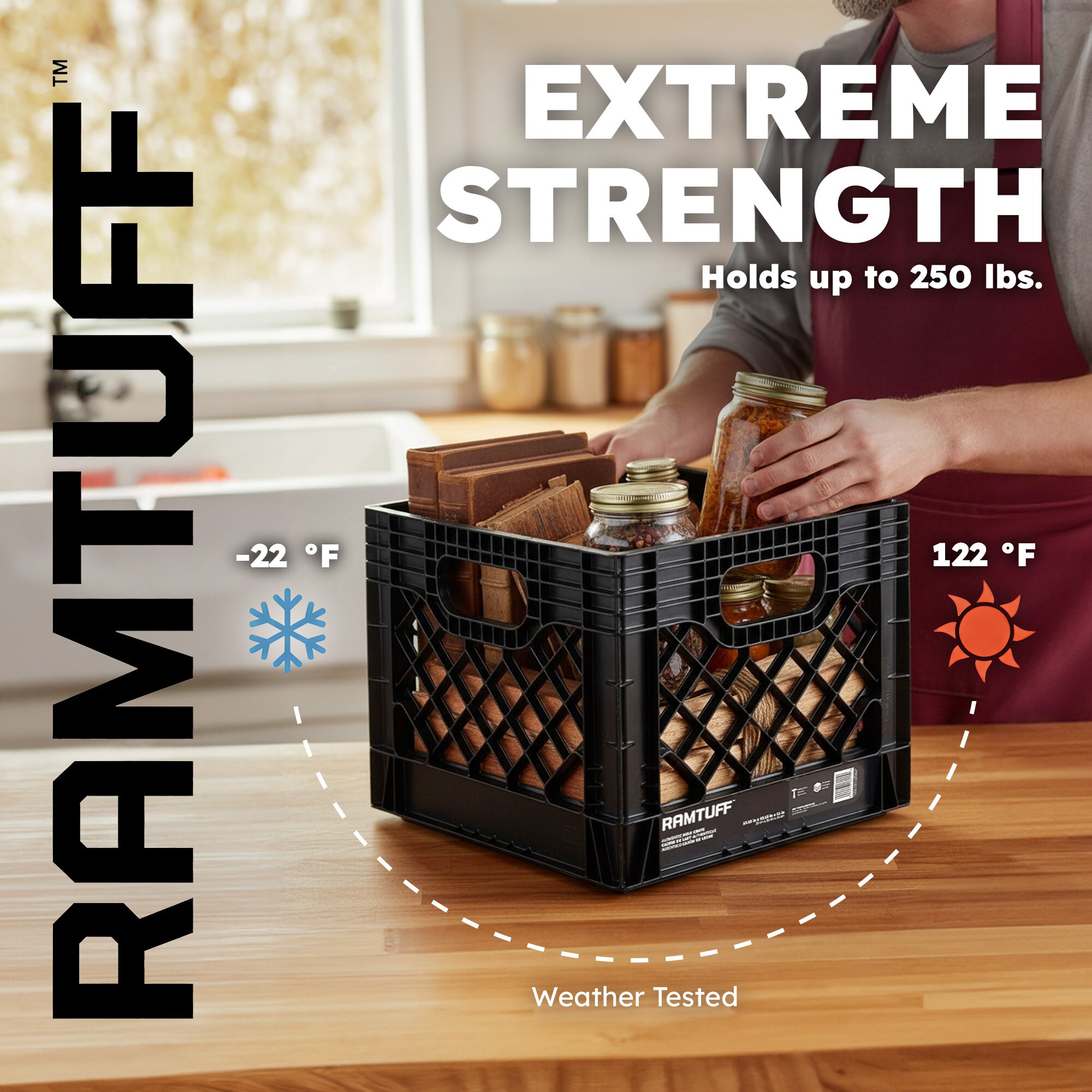 Ramtuff STMC13131124 Pull-Out-Cabinet-Baskets - View #3