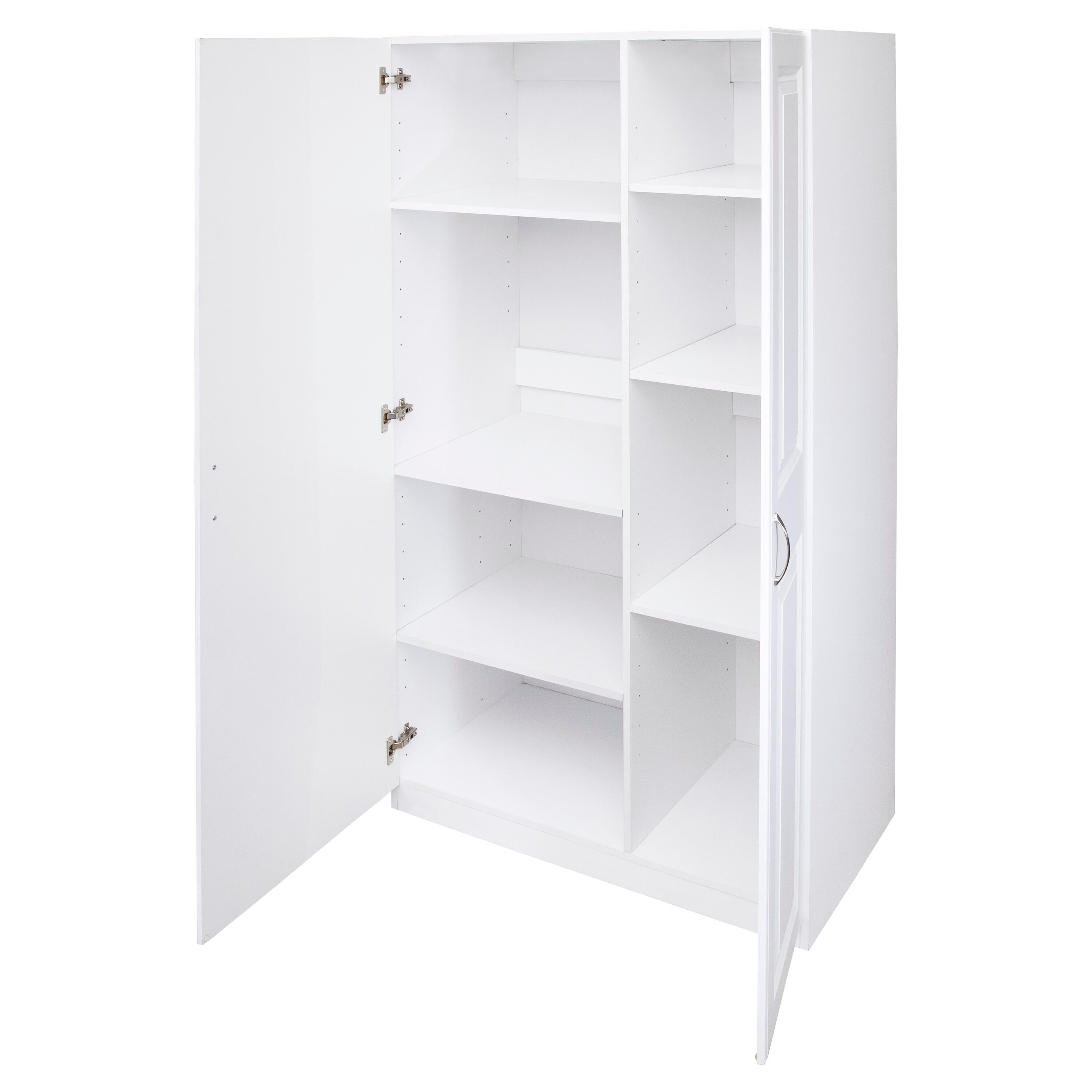Estate 38.5-in W x 70.375-in H Wood Composite White Wall-mount Utility Storage Cabinet