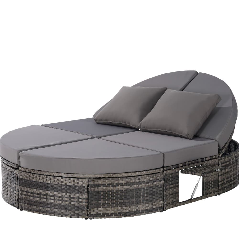 Coolbibila JONI-PATIO-DK GRAY Patio-Sofas-Daybeds - View #4