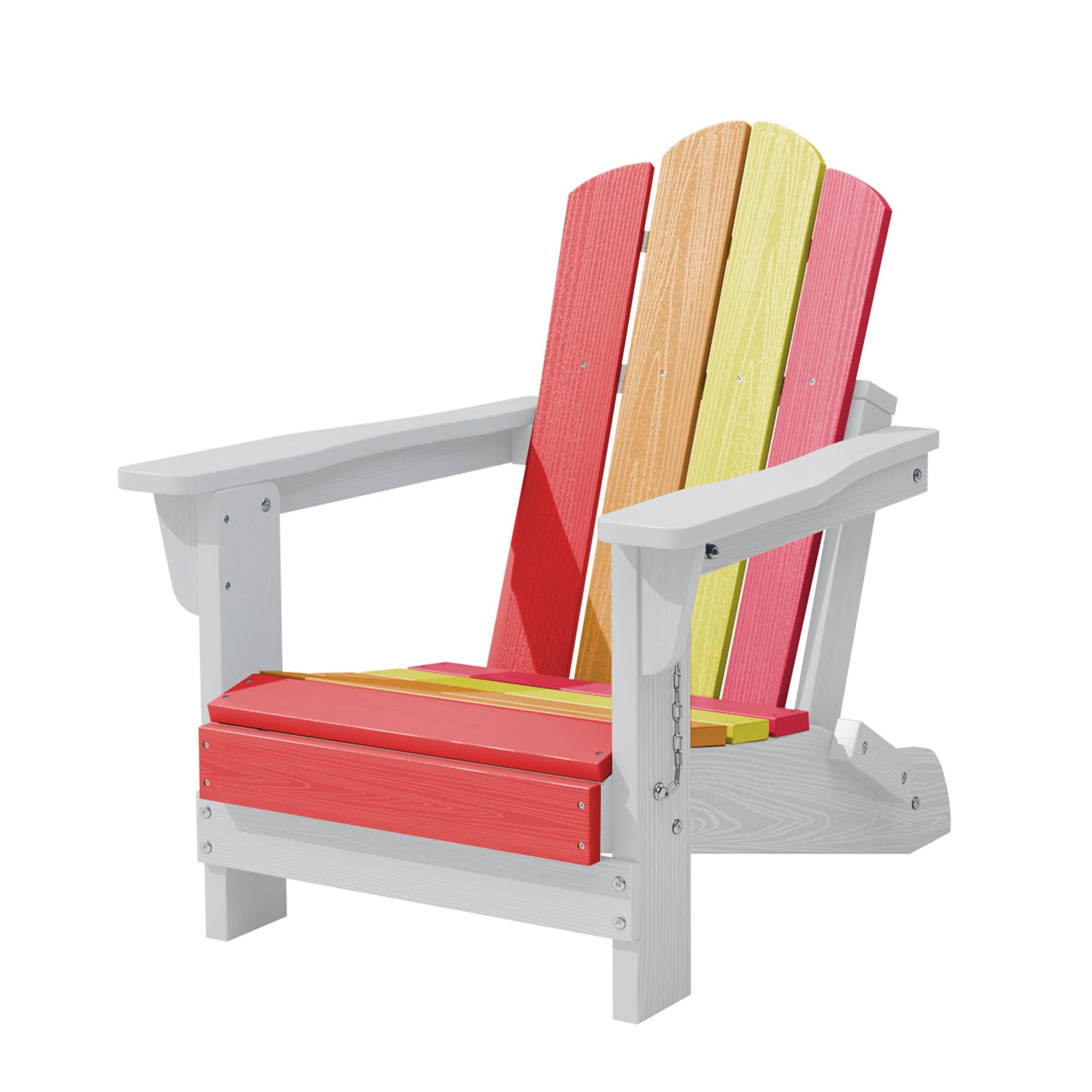 Serwall RTYDY-PF HDPE Adirondack Chair for Kids