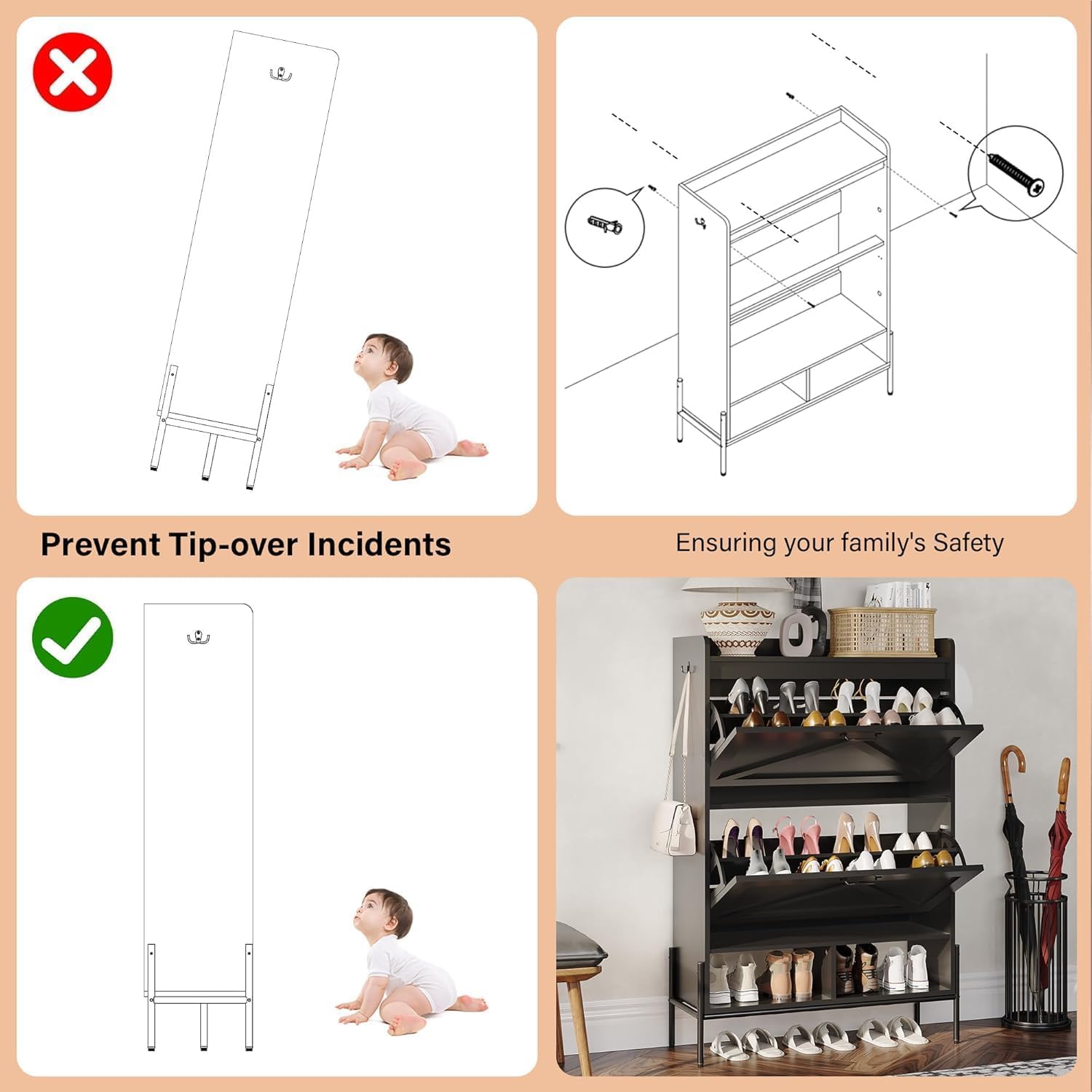 WhizMax IWAN-PHO-150YH71H Shoe-Racks - View #5