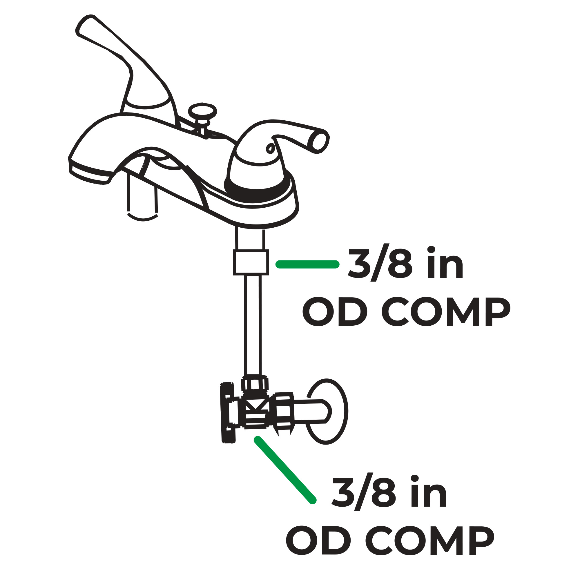 RELIABILT 7223-20-38-6-RB Toilet-Faucet-Supply-Lines - View #4