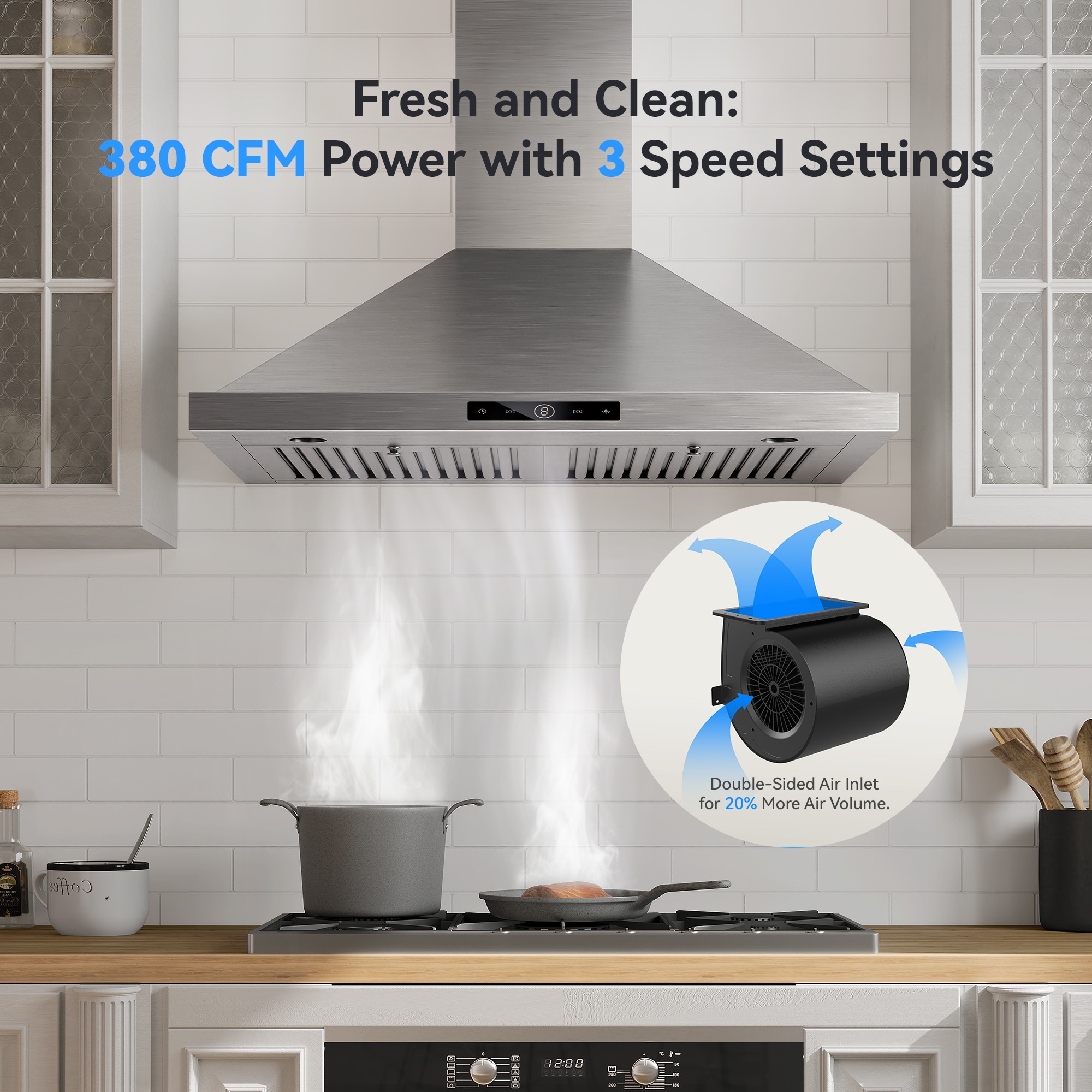 VIKIO VKLPA0230S Wall-Mounted-Range-Hoods - View #12