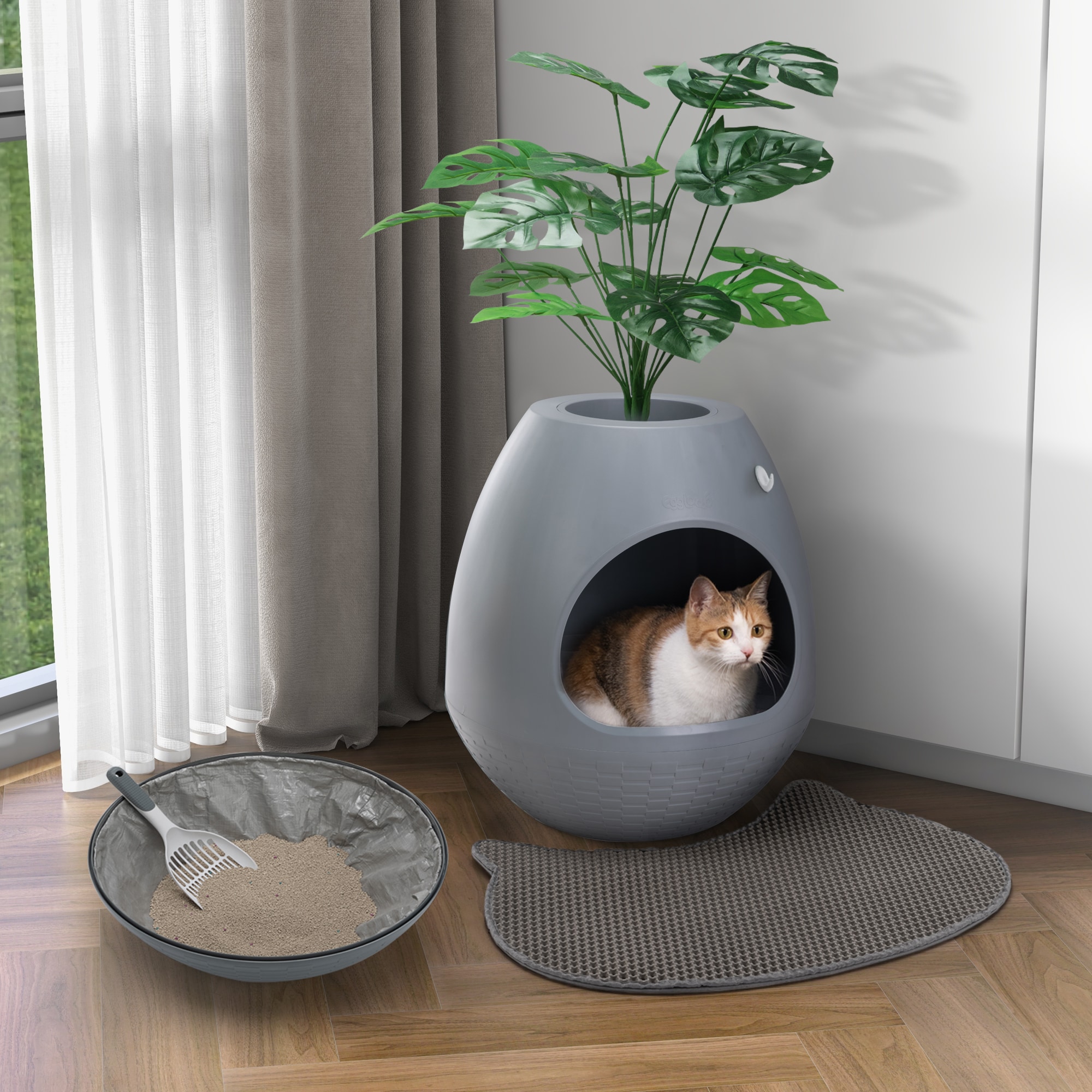 Coziwow CW12U0644-L02 Cat-Litter-Box - View #3