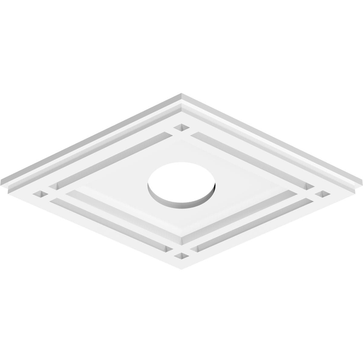 Ekena Millwork CMP16X10DD-03000 Ceiling-Medallions - View #2