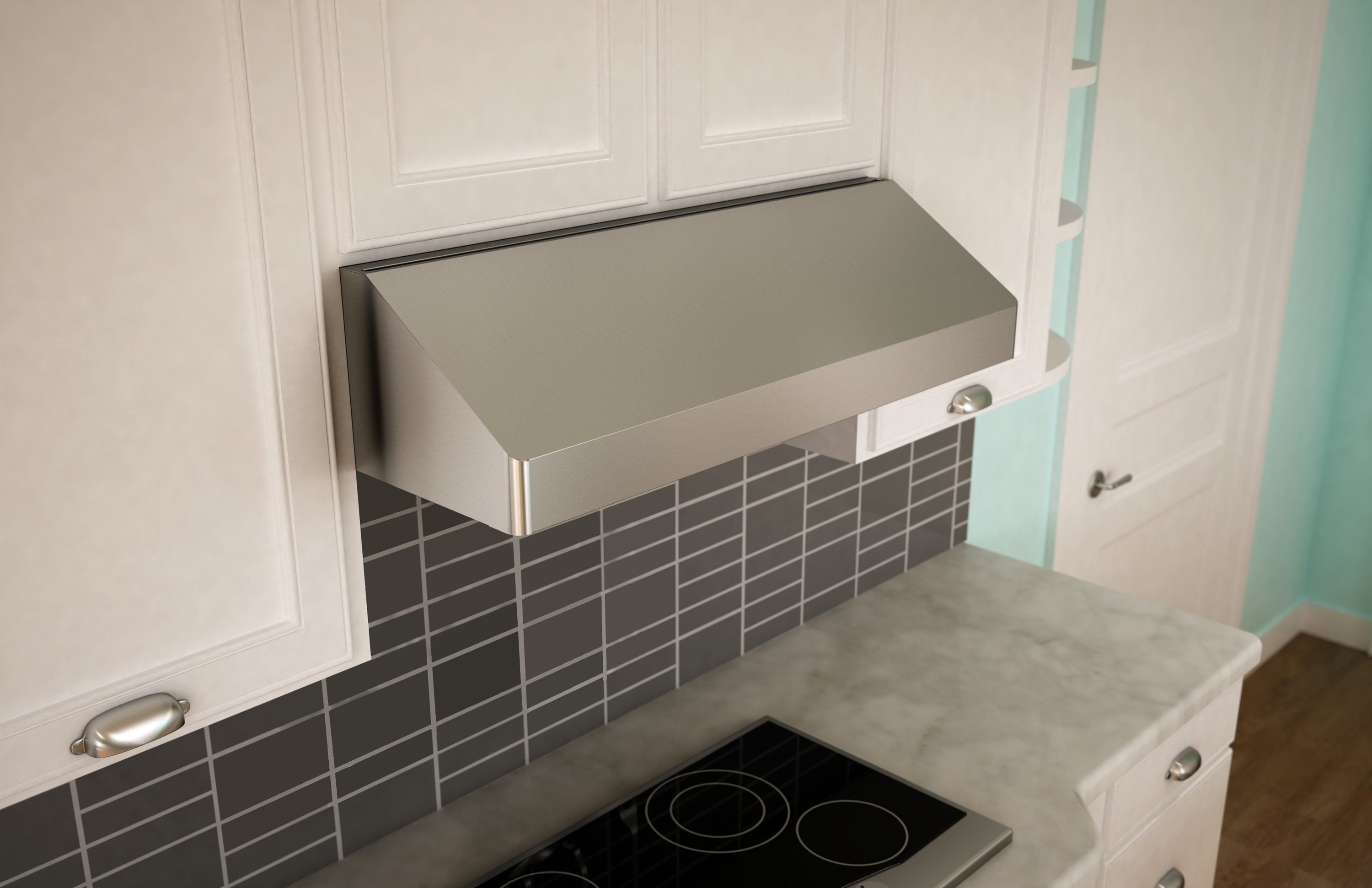 Zephyr 30" Stainless Steel Under Cabinet Range Hood with LED Light