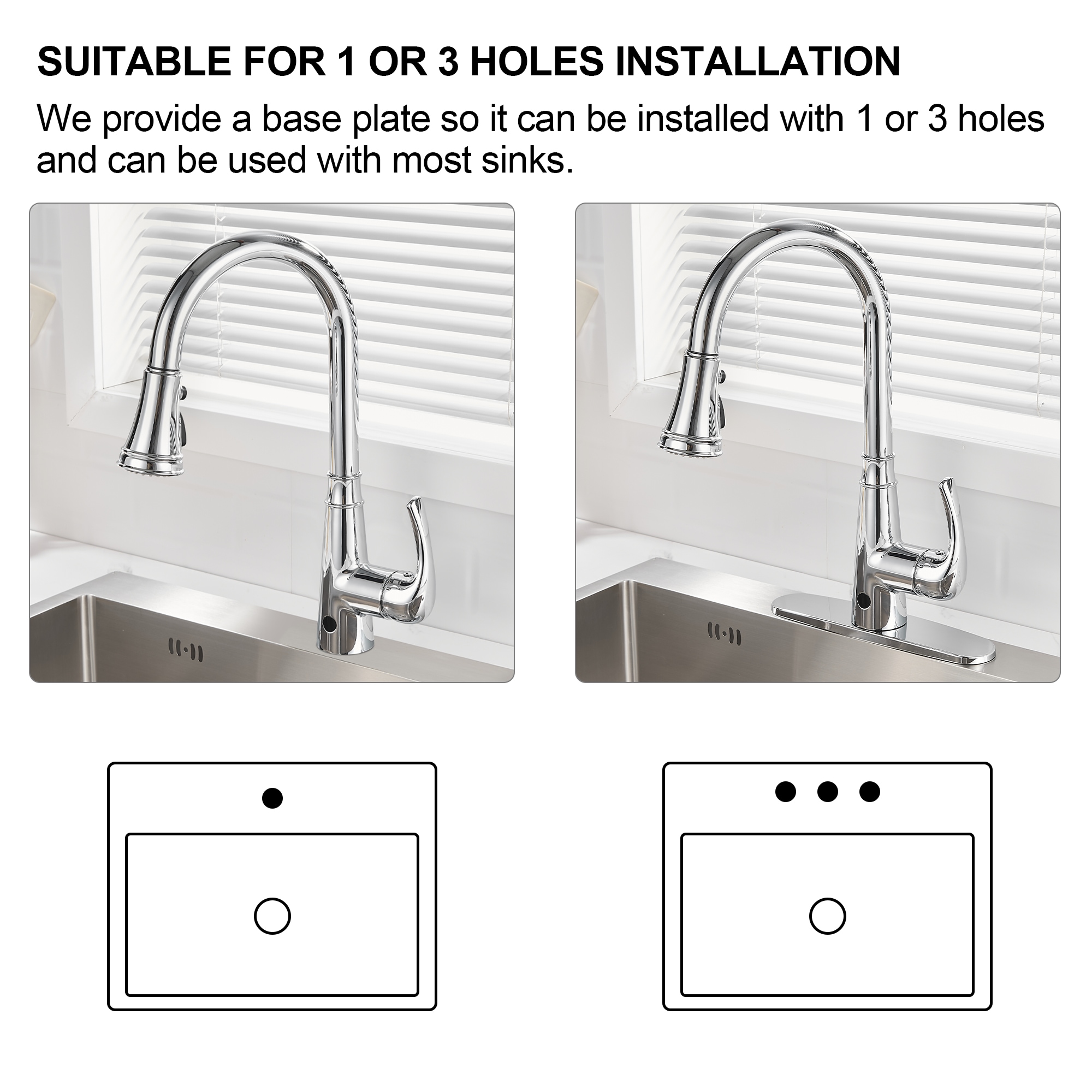 Zalerock L2KF21 Kitchen-Faucets - View #11