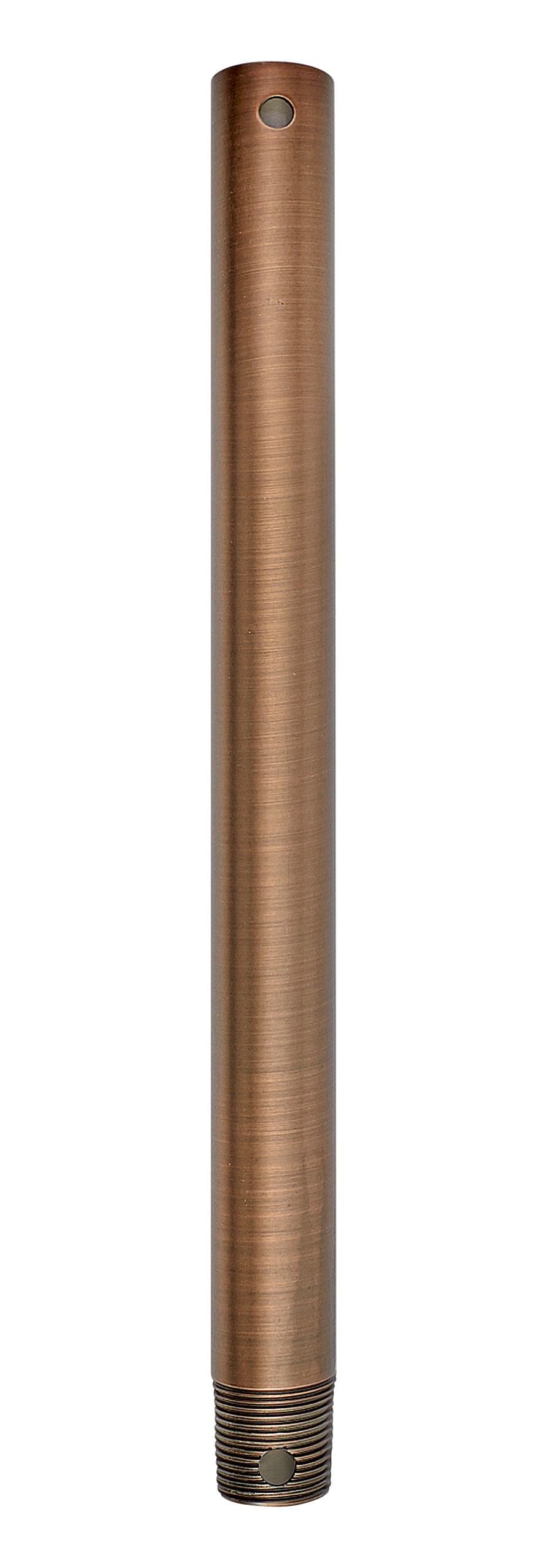 Hinkley 990012FAC Downrod Universal 12-in Antique Copper Steel Indoor/Outdoor Angle Mount Capable Ceiling Fan Downrod