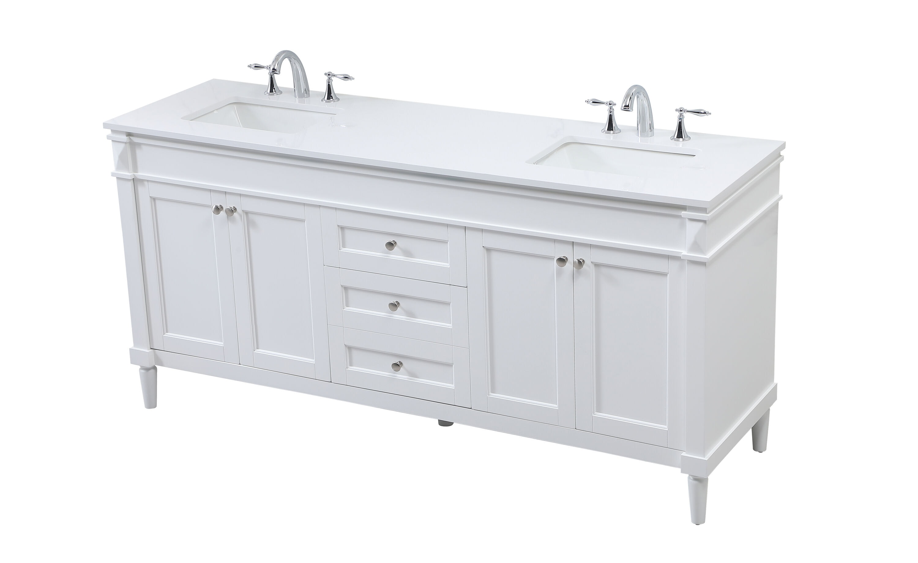 Elegant Decor HF95616DWH Bath-Vanity-Combo - View #4
