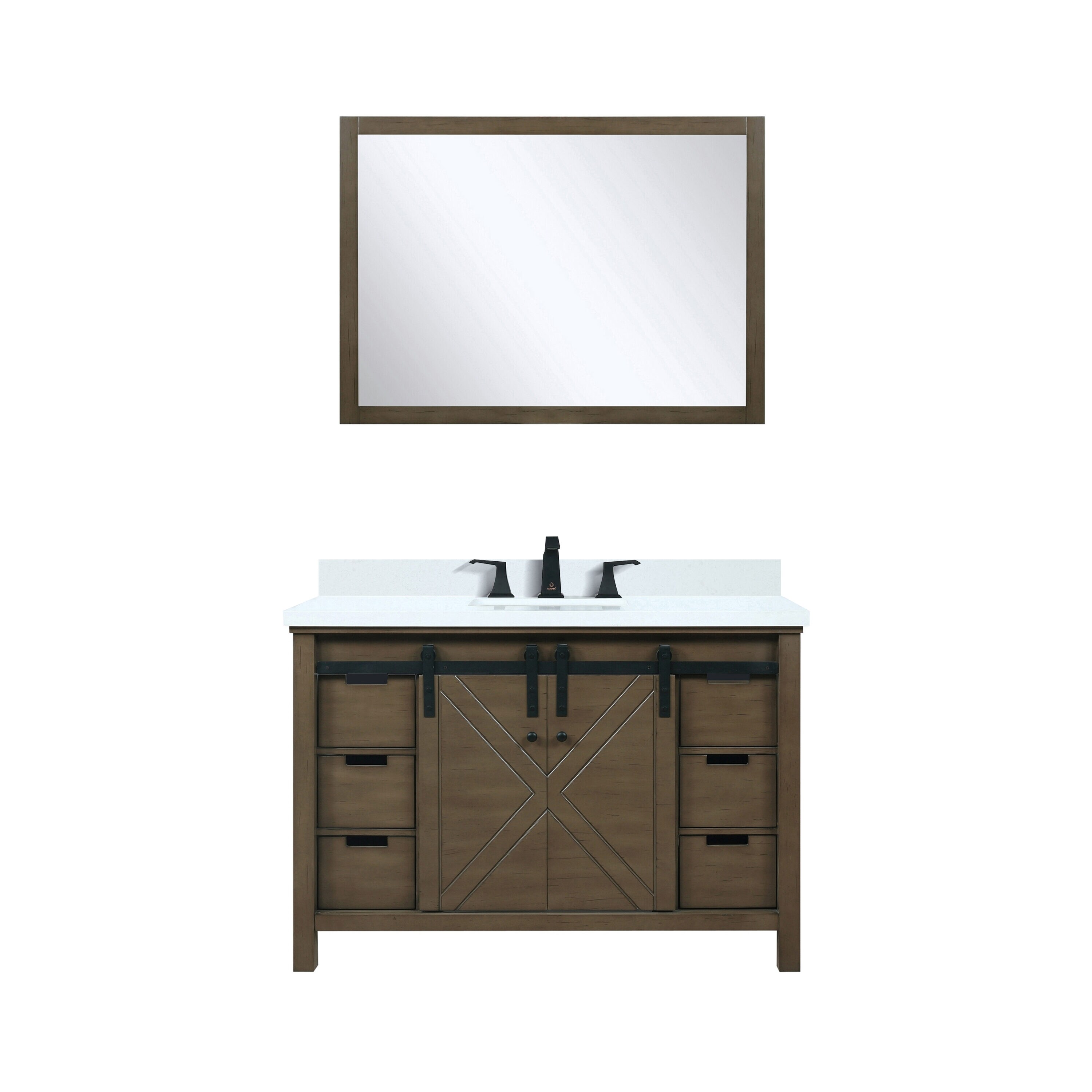 Lexora LM342248SKCSM44F Bath-Vanity-Combo - View #2