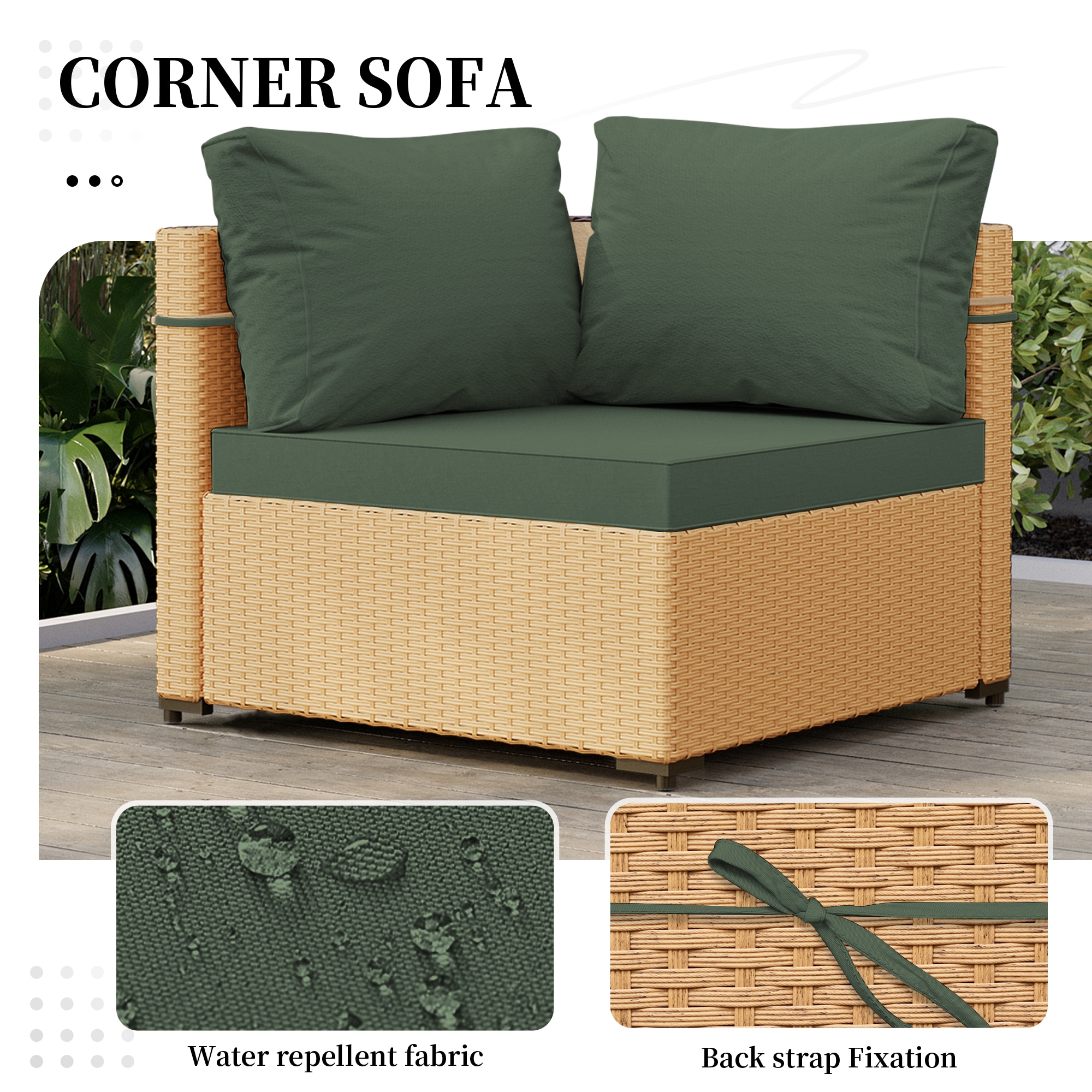 UPHA PL-2CZ-56TPBR-H2 Patio-Conversation-Sets - View #5