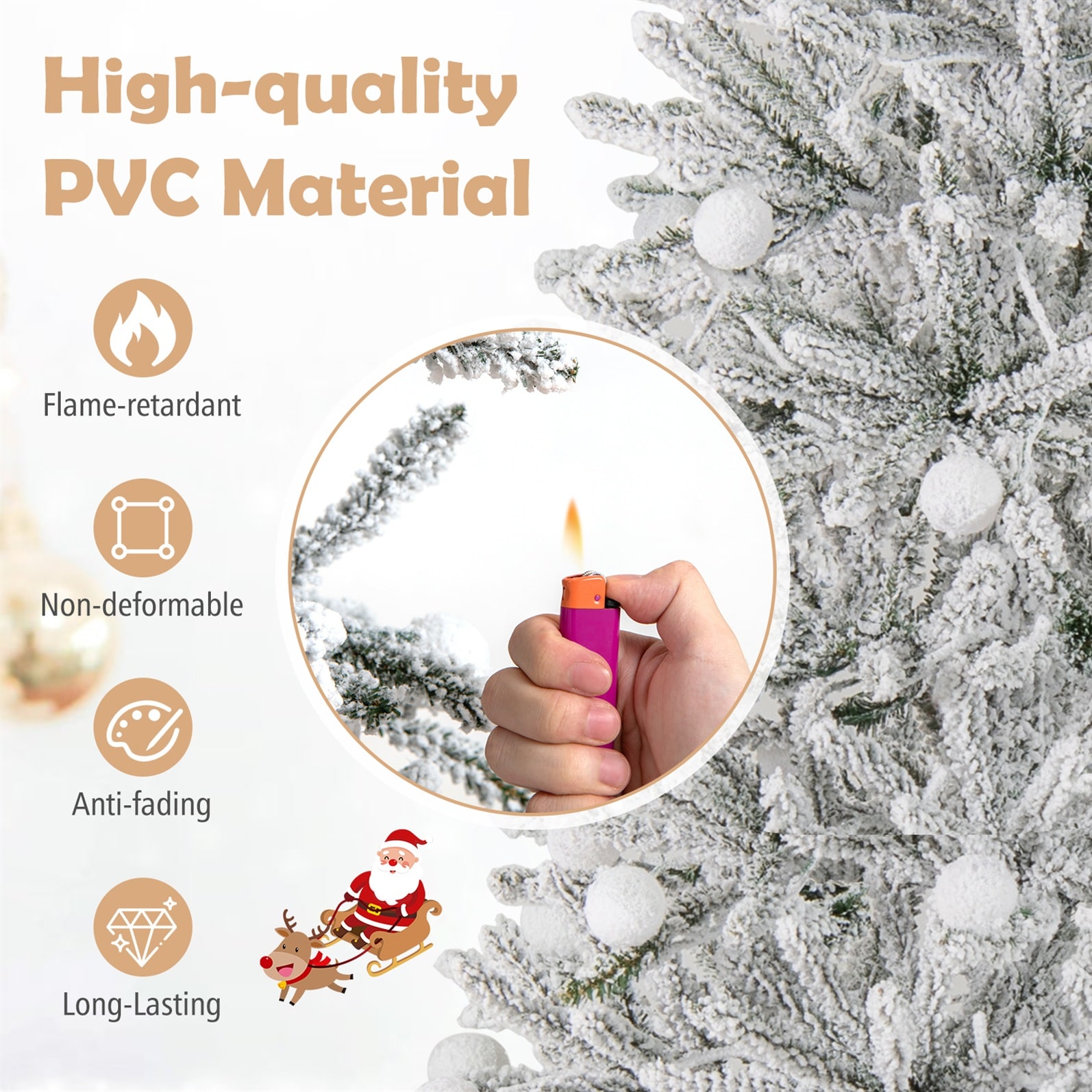 LIVIZA HYJ25270US-L Artificial-Christmas-Trees - View #5