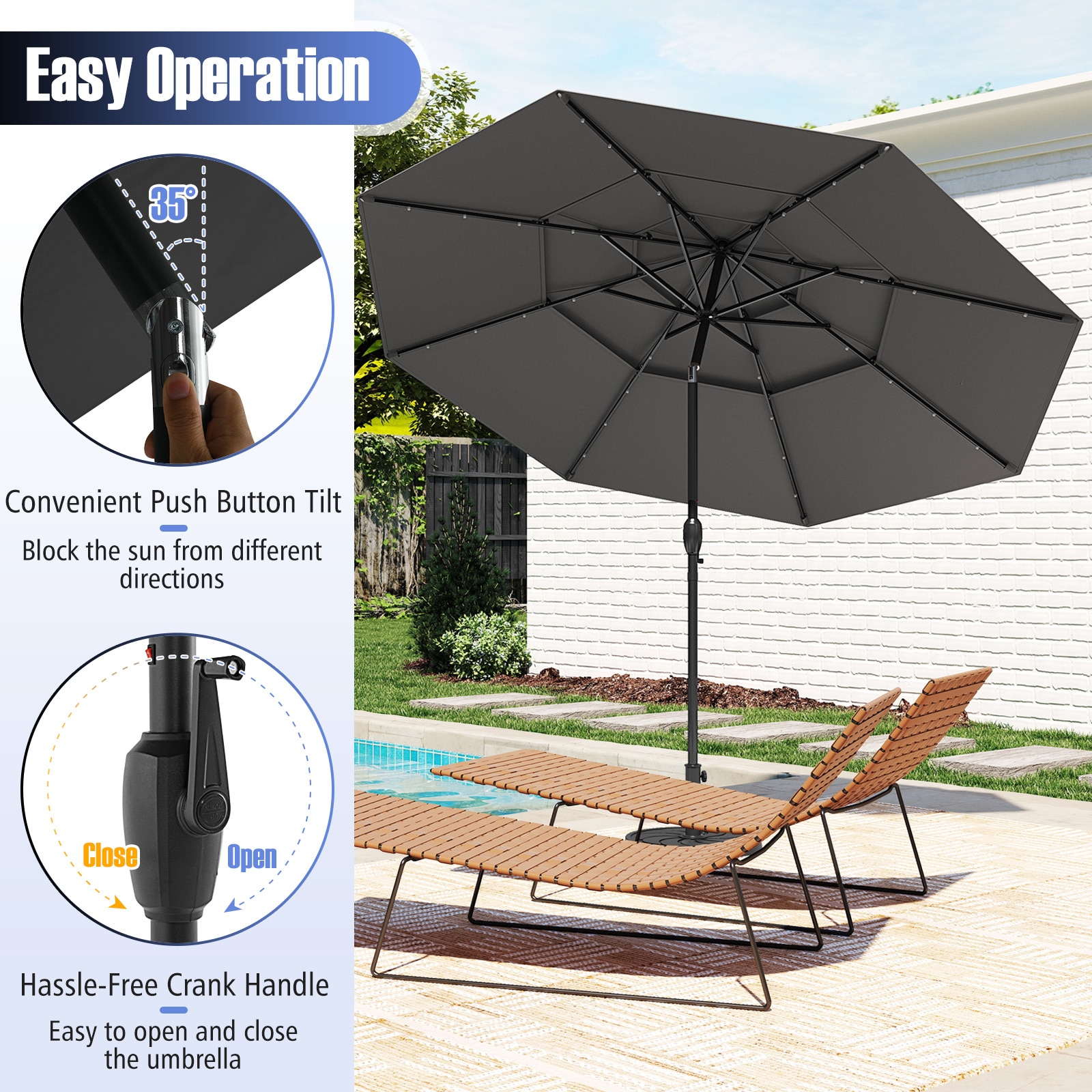 Volenca VOL-AFEYUH Beach-Umbrellas - View #8