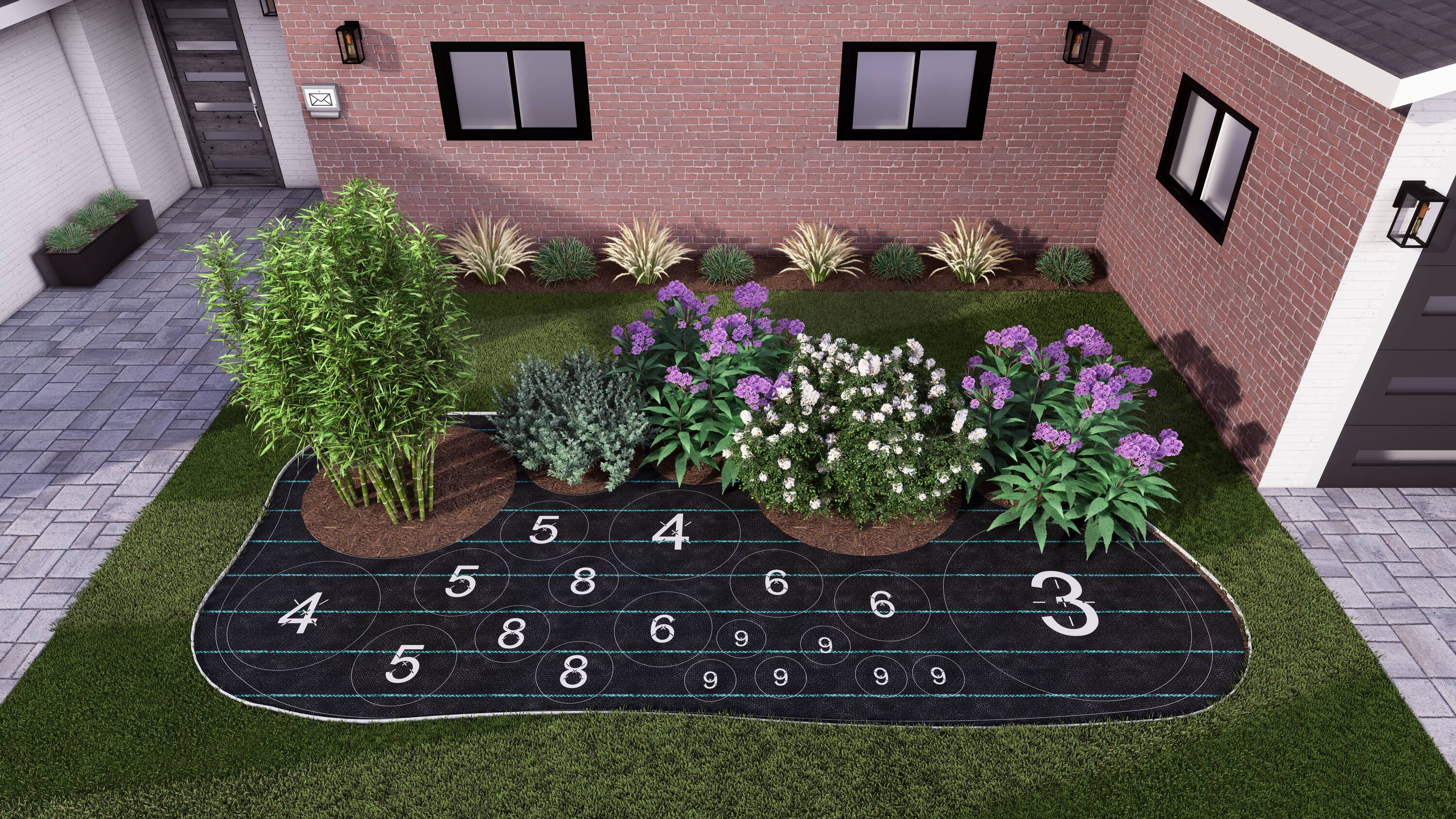 Plant By Number 13934312 Landscape-Fabric - View #2