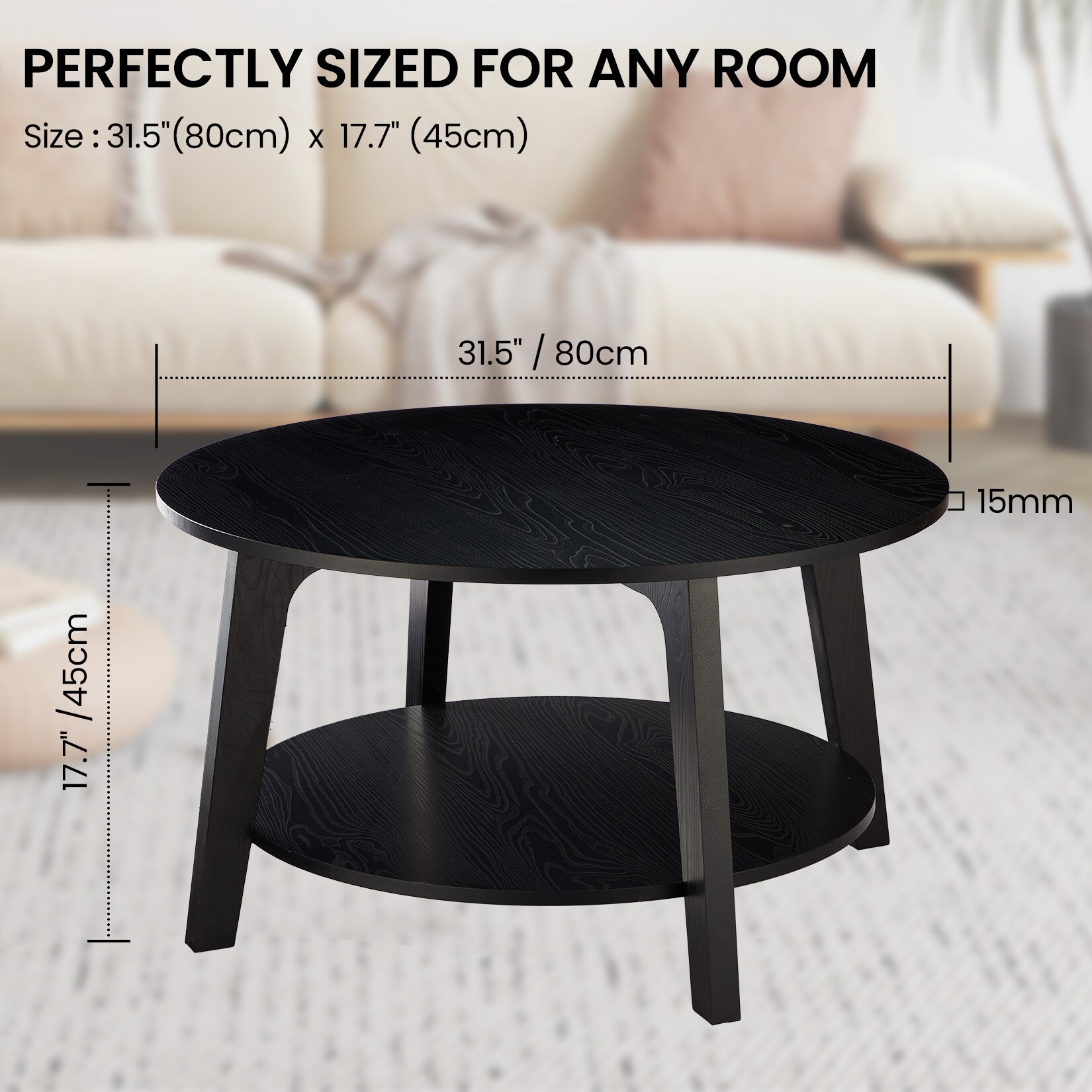 Garvee LOIOSWMK2T78 Coffee-Tables - View #3