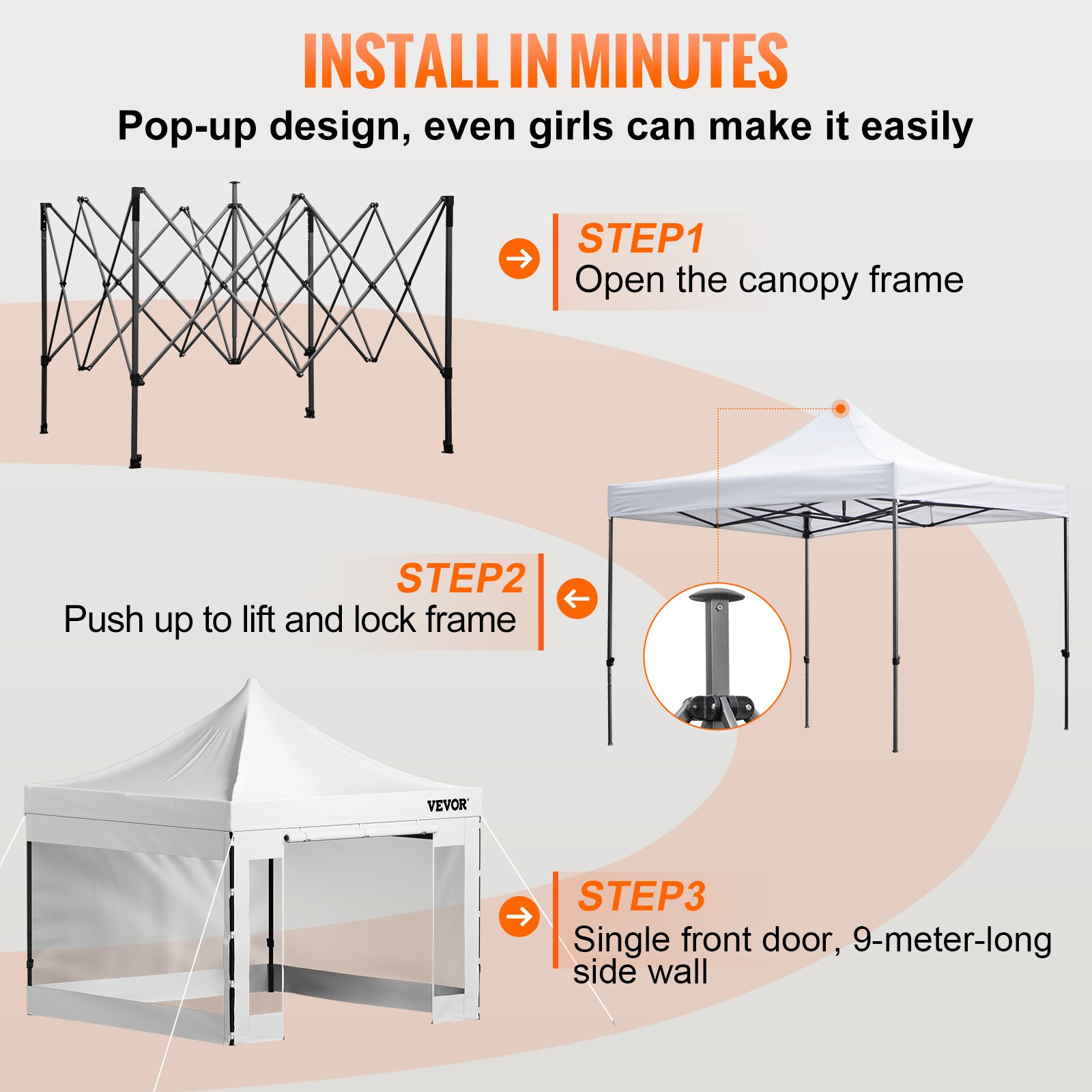 VEVOR DCSLTZP1010FTX08HV0 tents - View #5