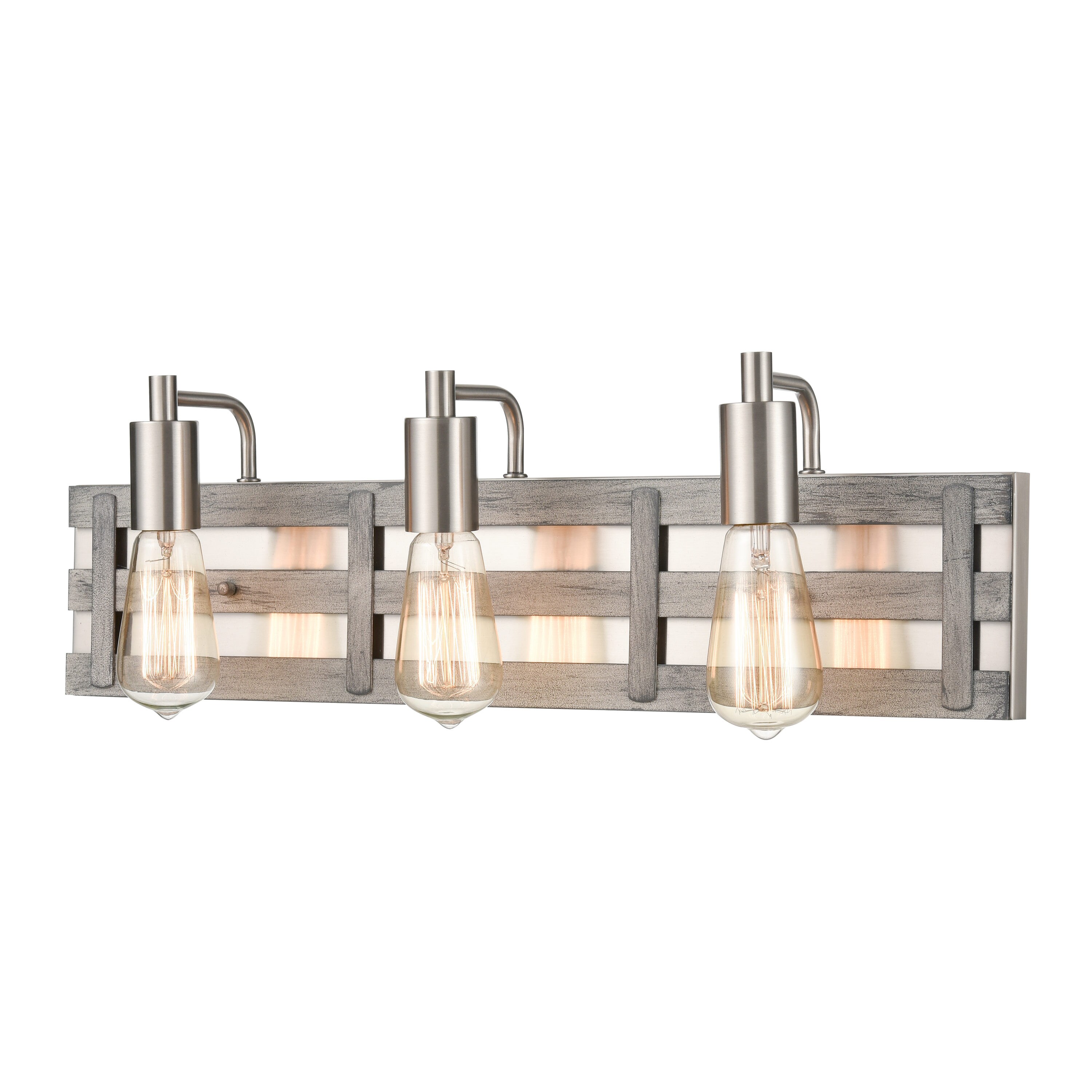 Val de Loire 23-in 3-Light Brown LED Transitional Vanity Light | - Westmore by ELK Lighting LWVL-220308090