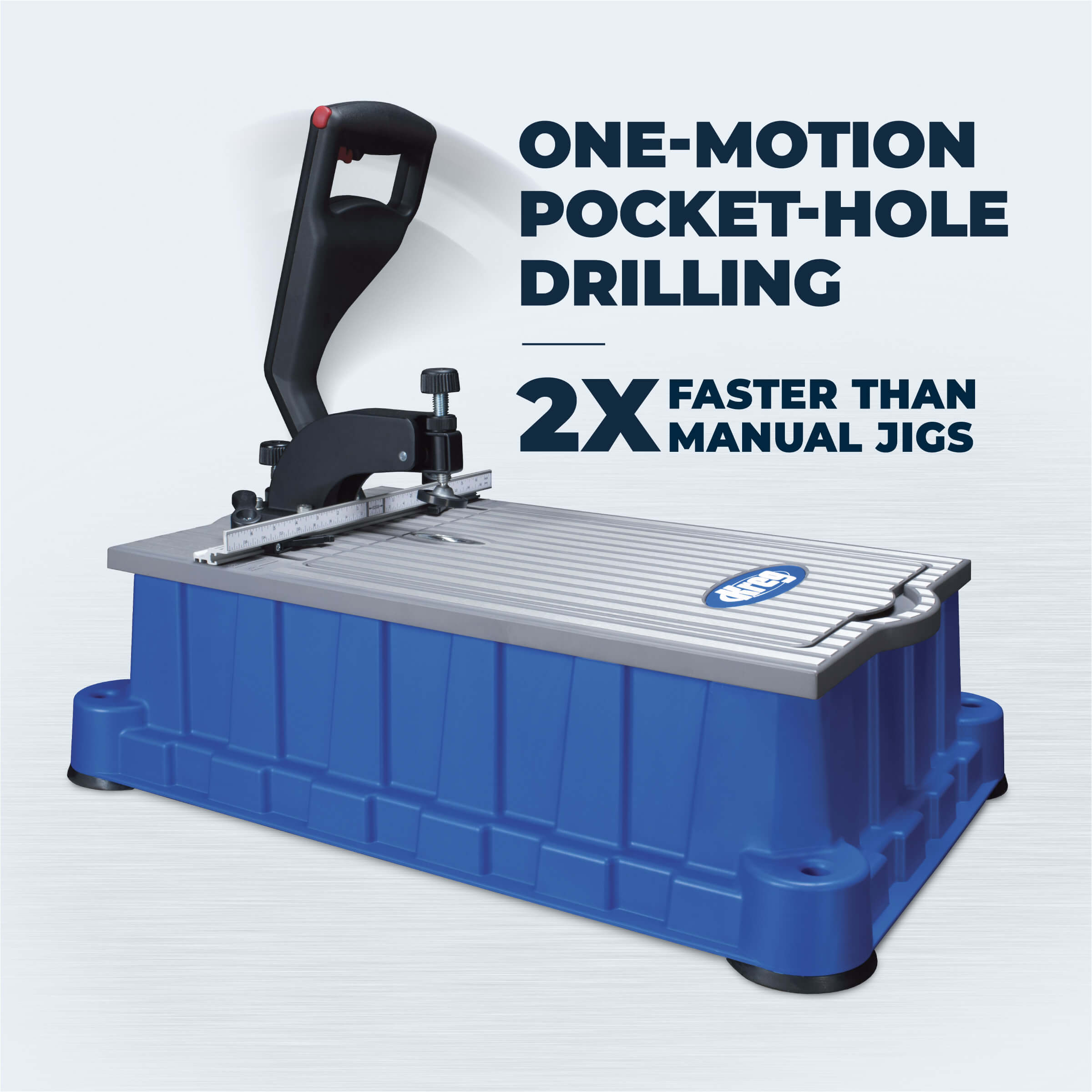 Kreg DB210 Foreman Pocket Hole Machine - Adjustable Machine for Pocket  Holes - Pocket-Hole Foreman - Creates Fast, Precise Pocket Holes - 20 lb