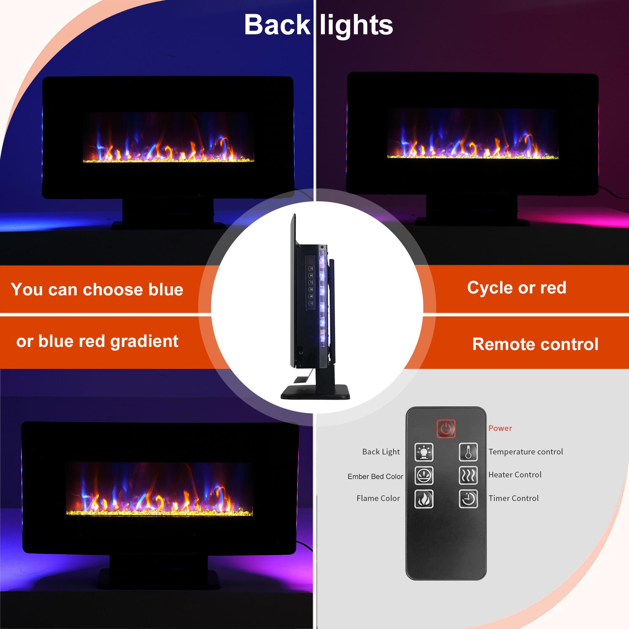Bayfeve BF-7823-FP Electric-Fireplaces - View #5