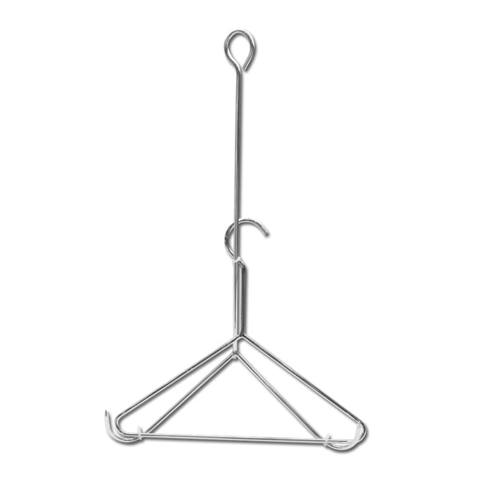 LoCo COOKERS LoCo Turkey Stand and Lifting Hook - Rack for Turkey Fryer -  Chrome Plated Iron - Dishwasher Safe - For Turkeys up to 18lbs - 1125289,  1125291 Compatible in the Fryer Accessories department at