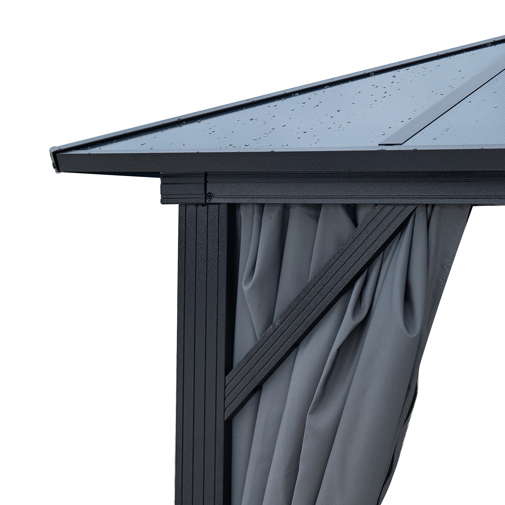 SINOFURN SYE350013GY Wood-Resin-Gazebos - View #18