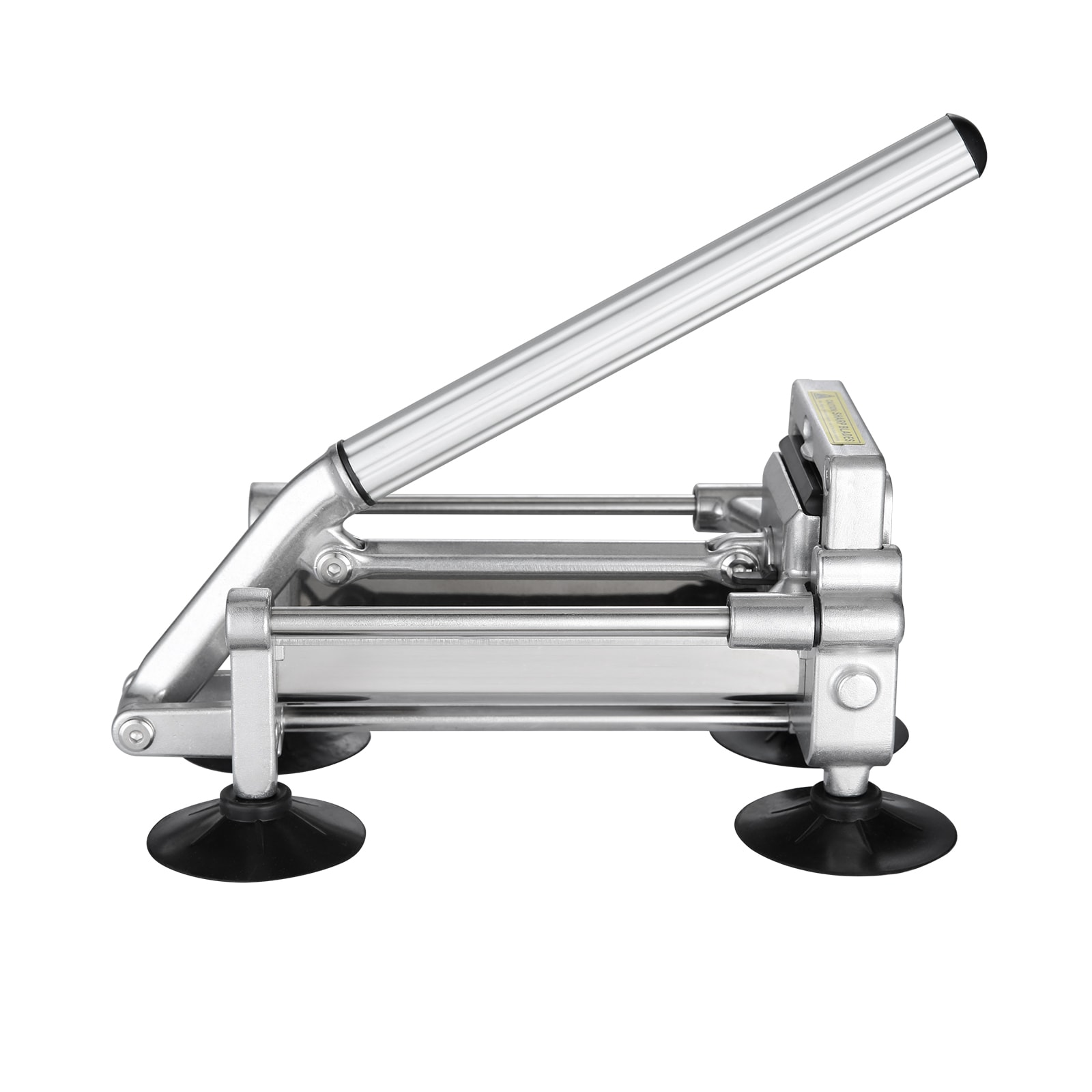 GIVIMO French Fry Cutter Potato Slicer with 1/2-in and 3/8-in Stainless Steel Blades Manual Potato Cutter Chopper with Suction Cups for Vegetables
