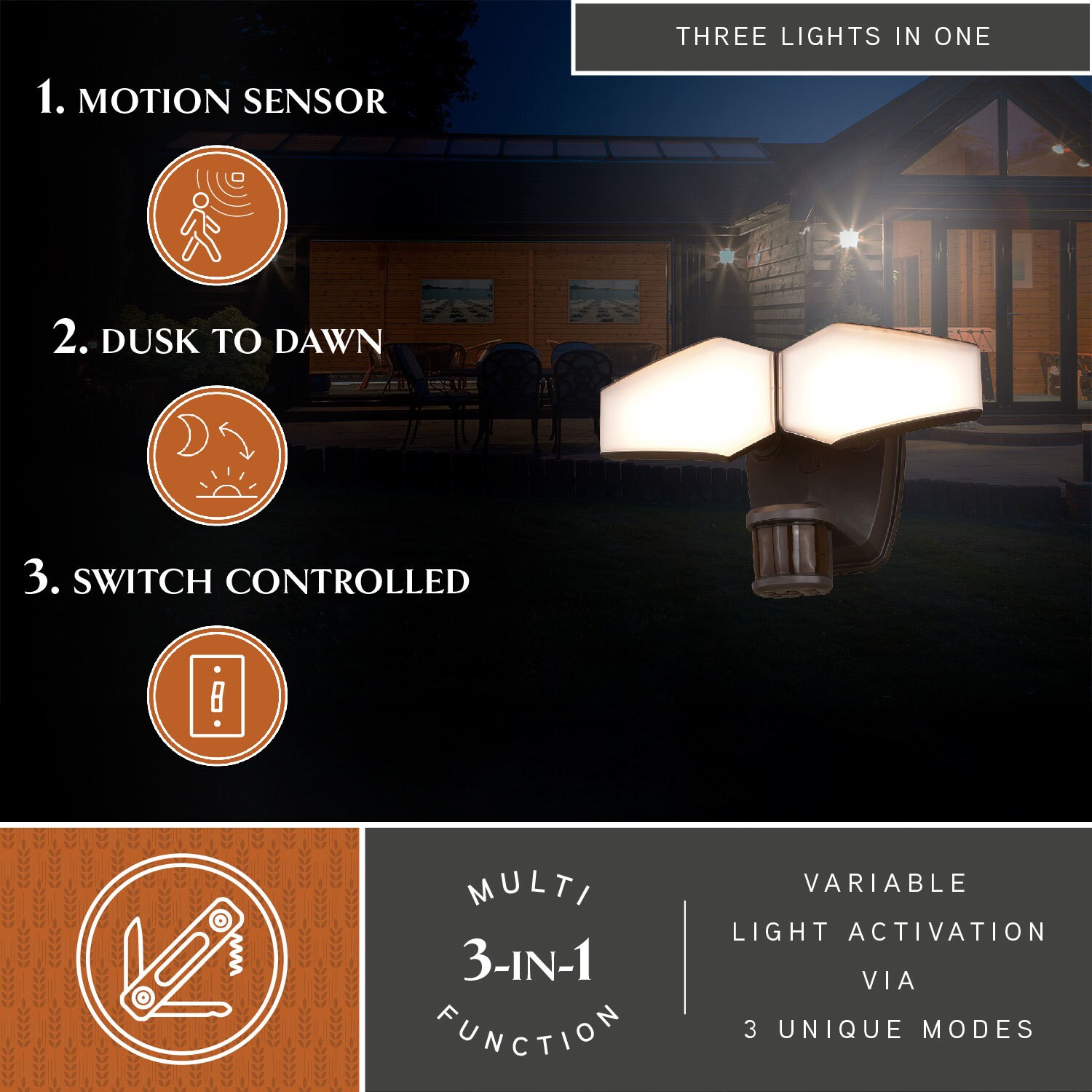 Cascadia T0785 Motion-Activated-Floodlights - View #2