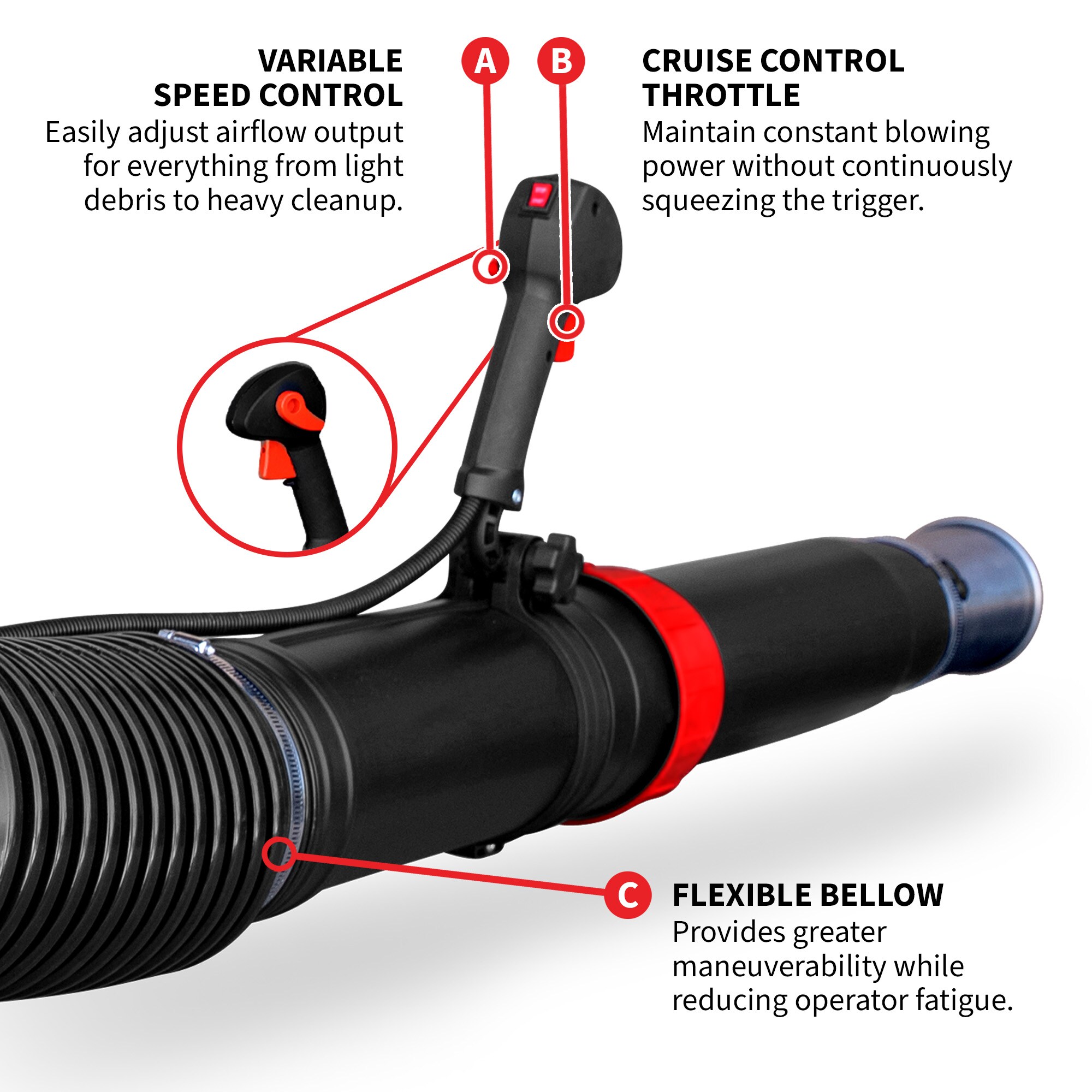 Tomahawk Power TLB80 Cordless-Electric-Blowers - View #6
