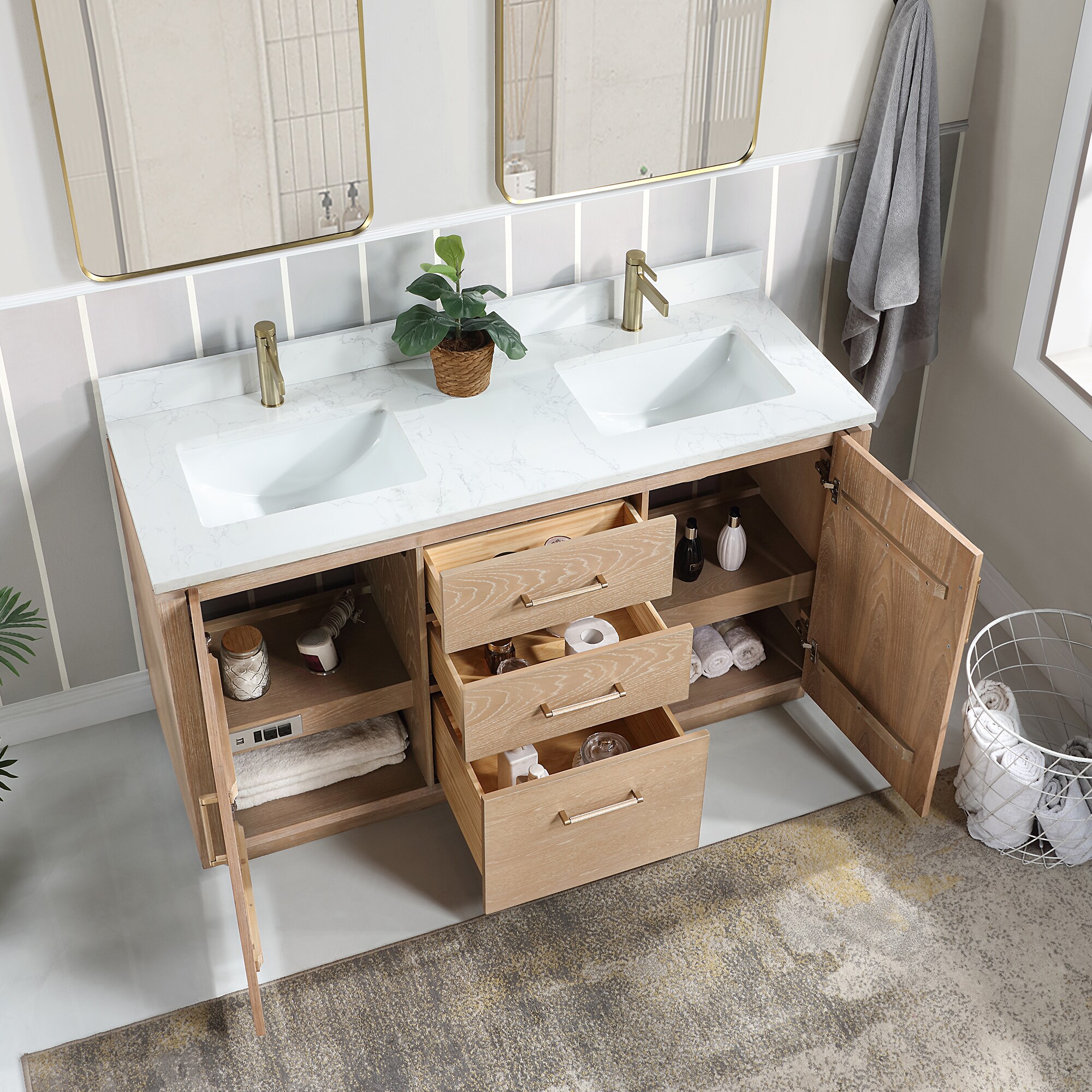 Vinnova 705760M-WA-GW Bath-Vanity-Combo - View #7
