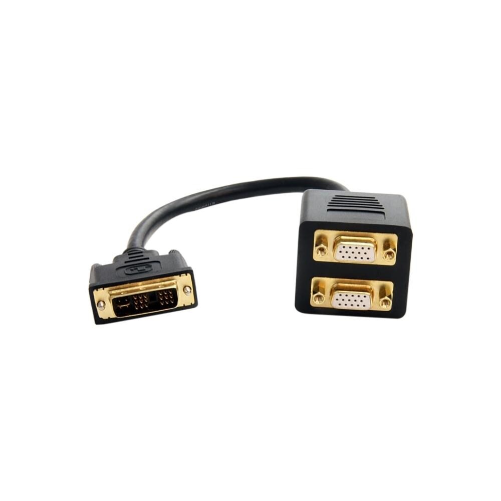  ZX9SY2729120 1 Ft Dvi to 2X Vga Video Splitter Cable