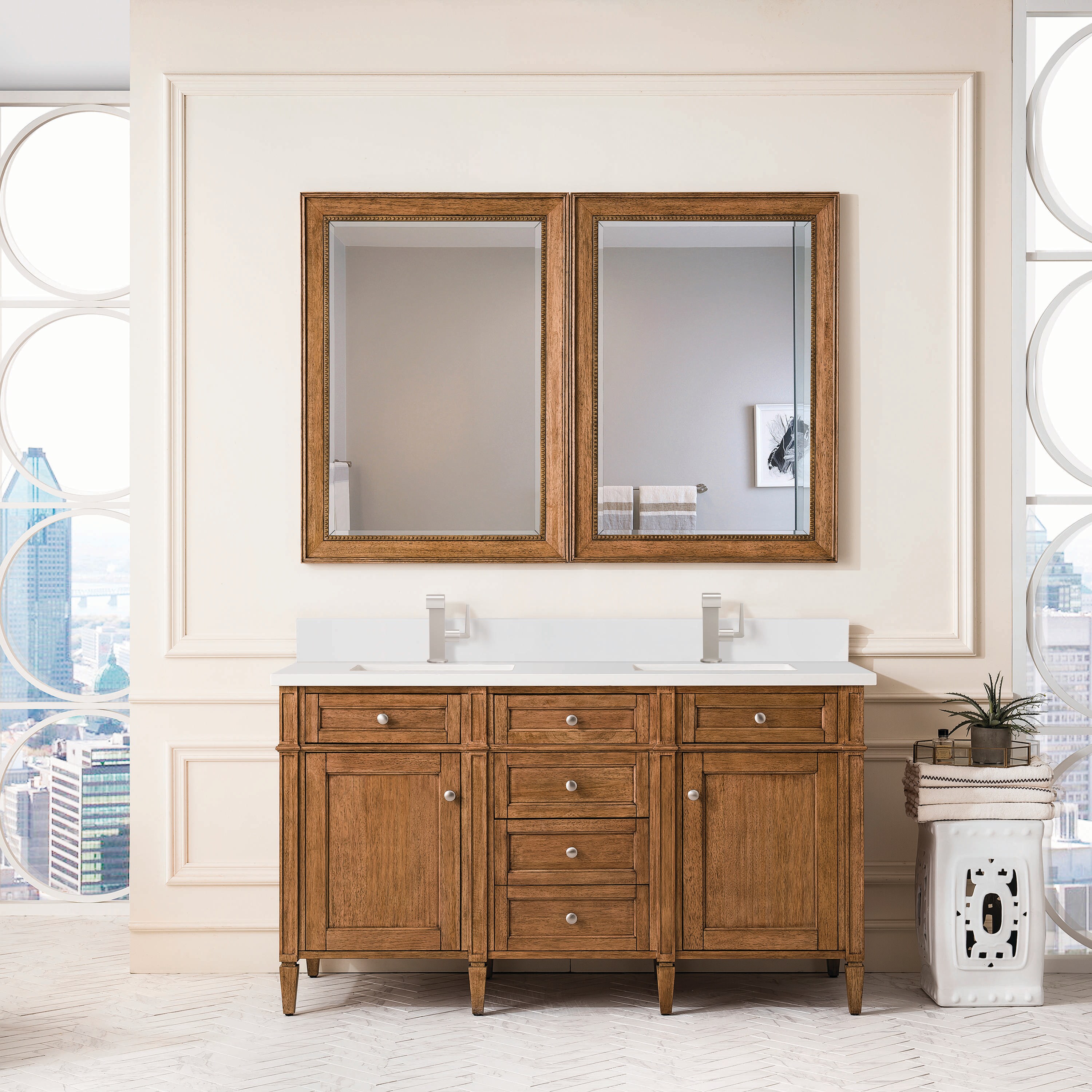 James Martin Vanities 650-V60D-SBR-1WZ Bath-Vanity-Combo - View #2
