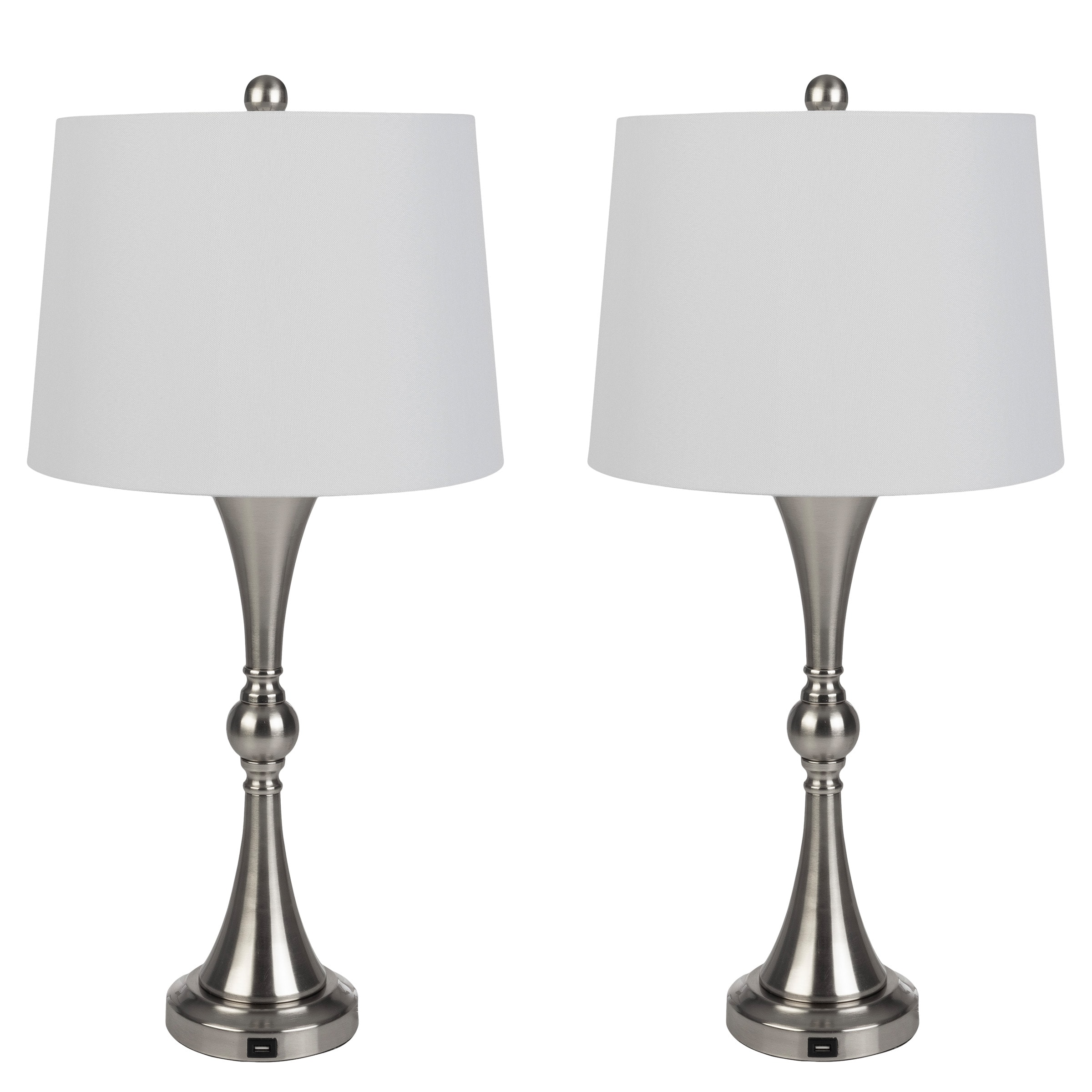 Lavish Home 72-LMPST2-22-USB Table-Lamps - View #2