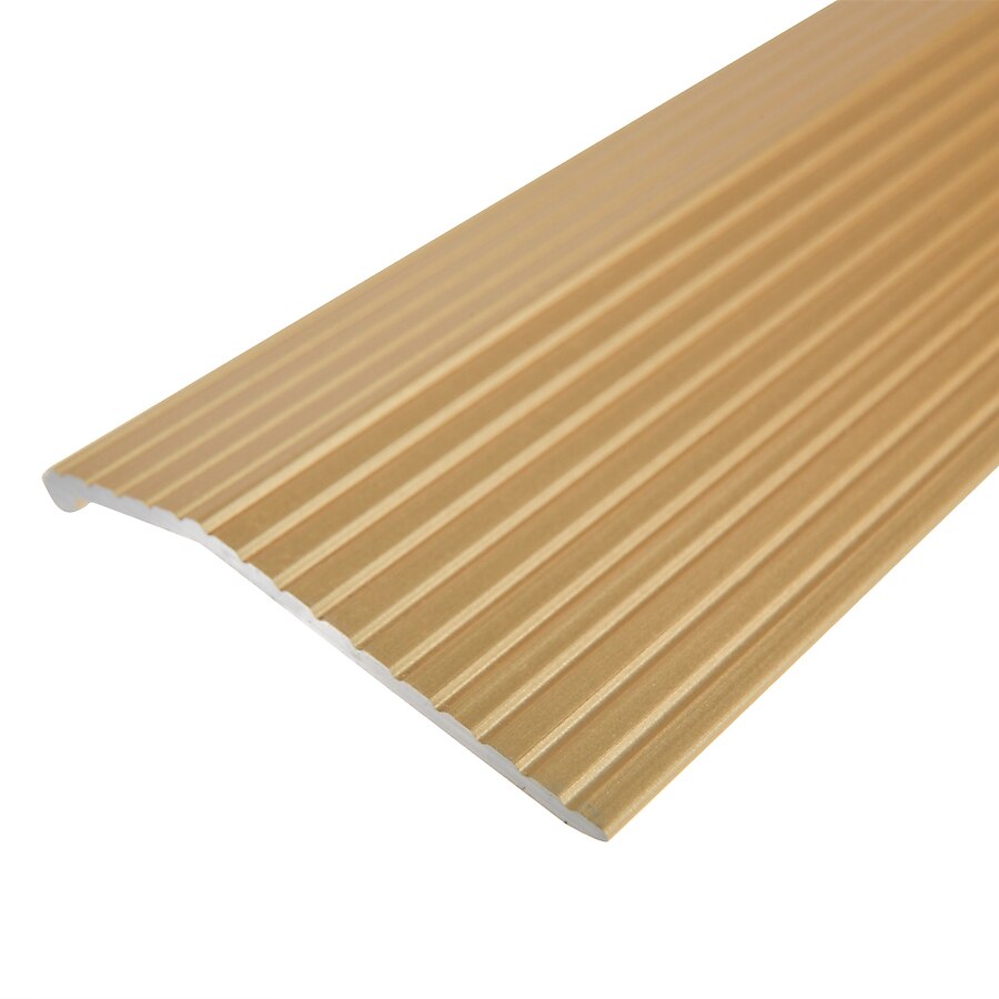 Columbia Aluminum Products 1.375-in x 96-in Gold Floor Carpet Gripper Columbia Aluminum Products 1.375-in x 96-in Gold Floor Carpet Gripper