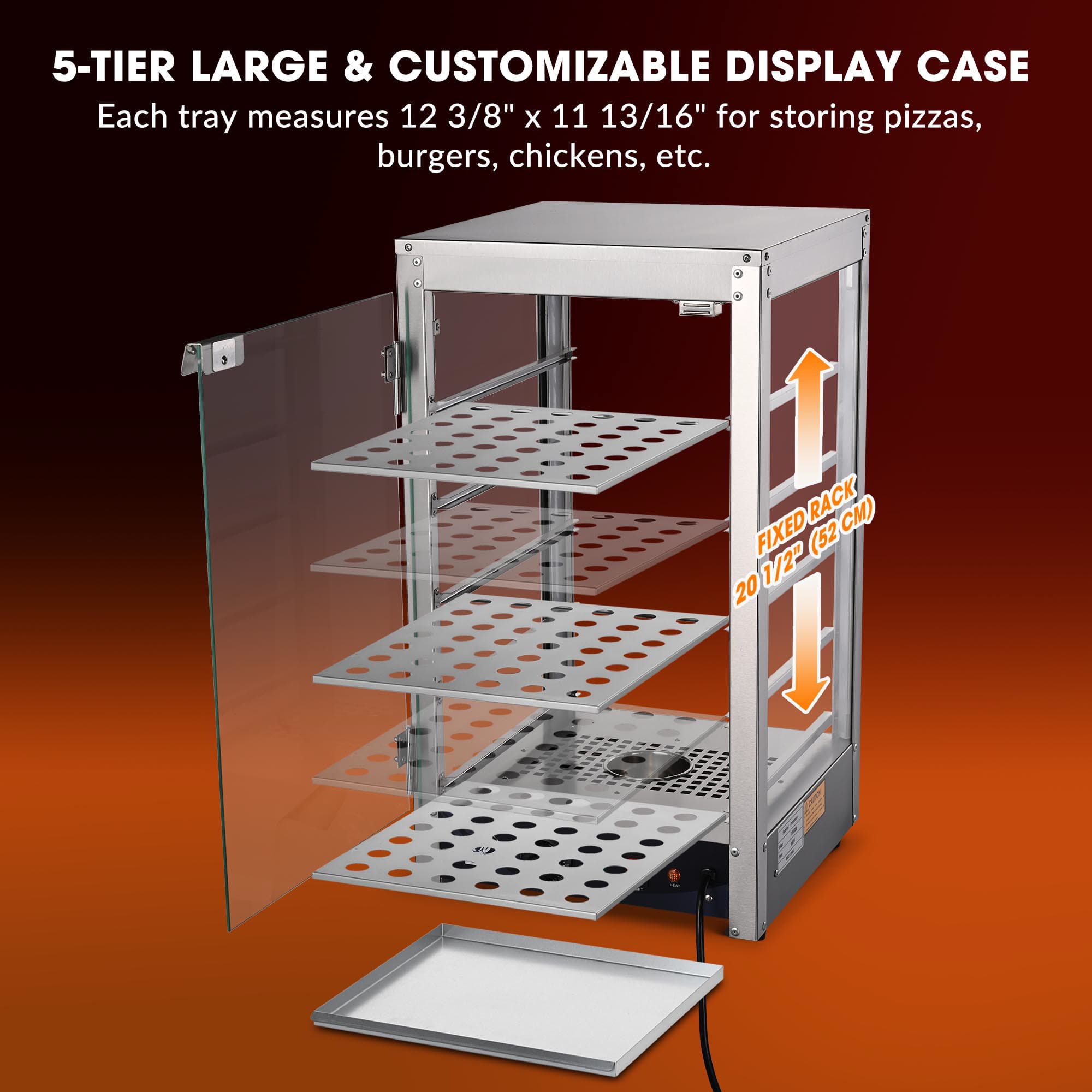 Yescom 26FWM011-151528-1-LO Buffet-Servers - View #2