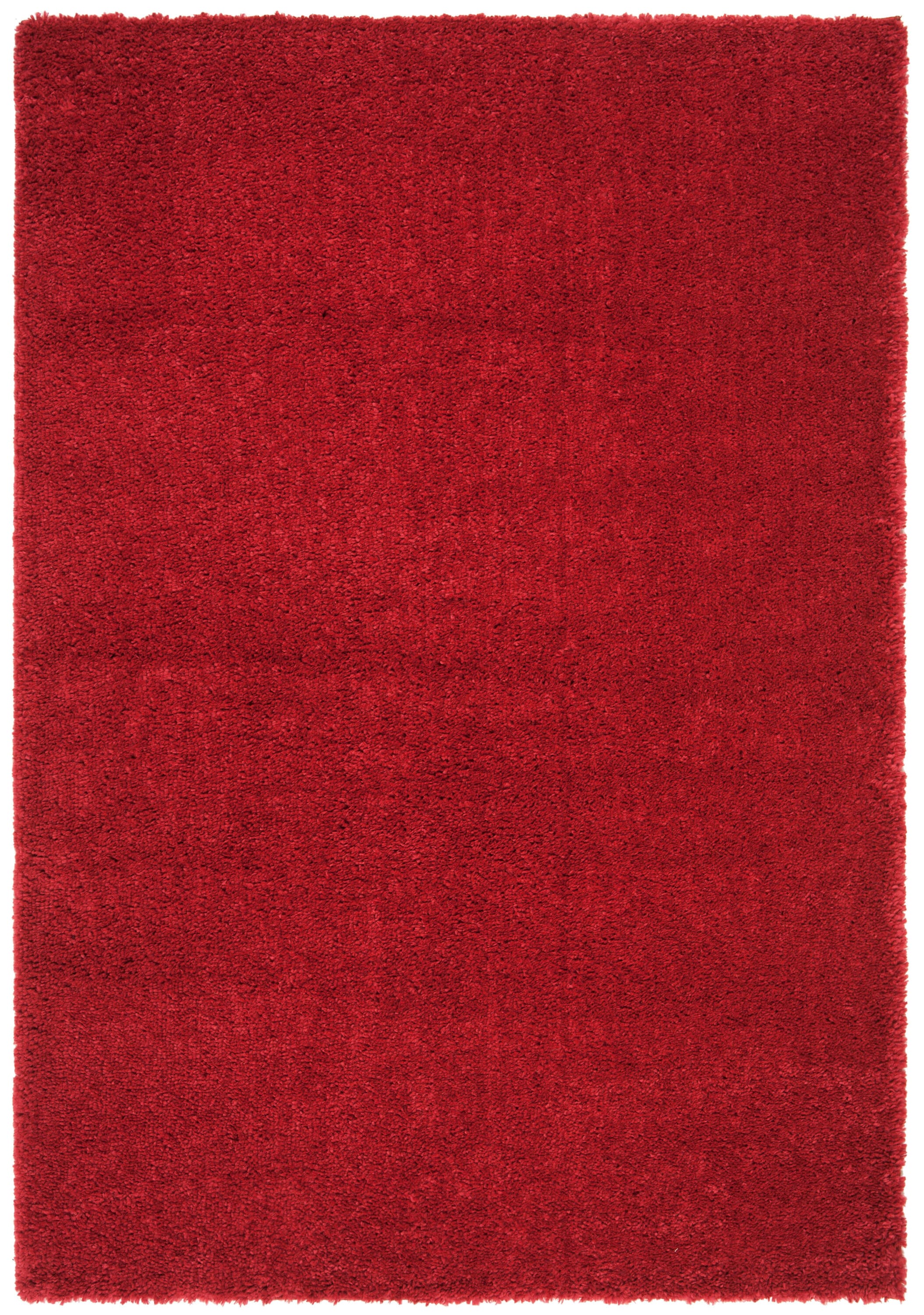 August Shag 900Q Red 9 X 12 Area Rug
