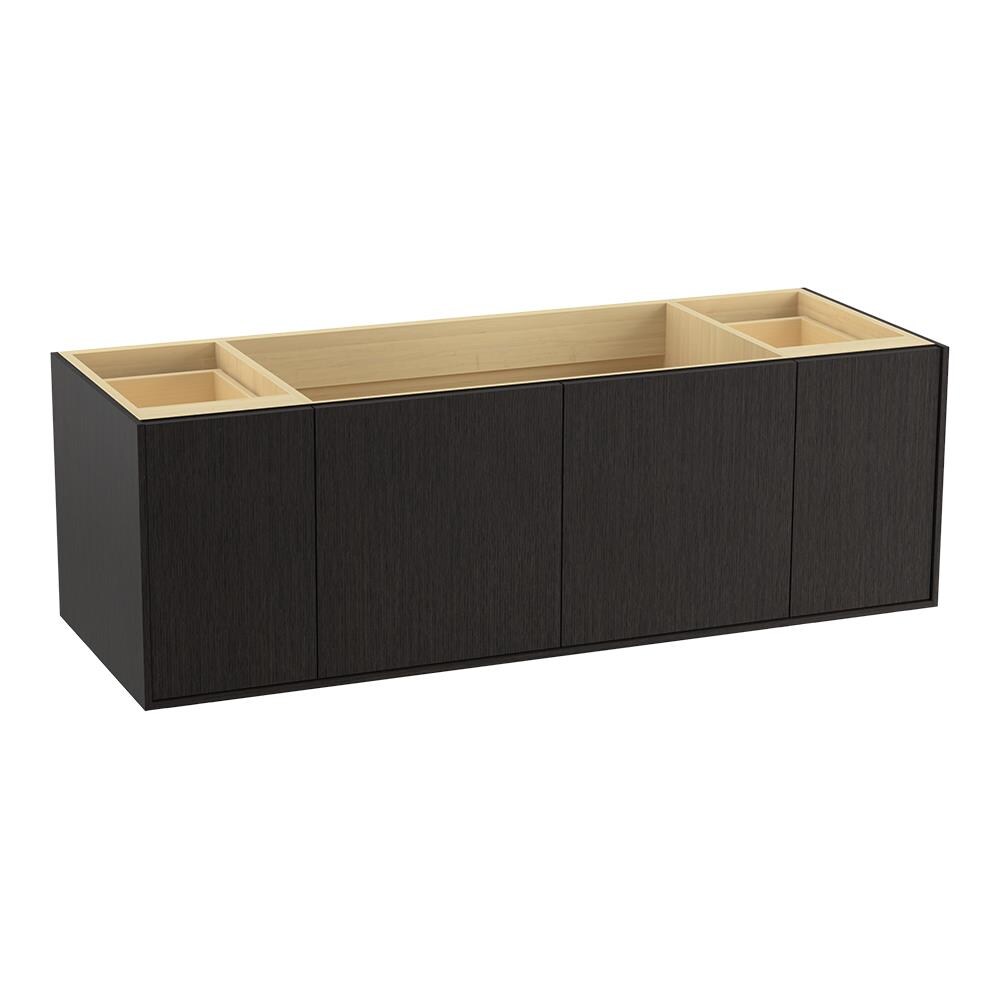 KOHLER Jute 60-in Satin Oak Bathroom Vanity Cabinet at Lowes.com