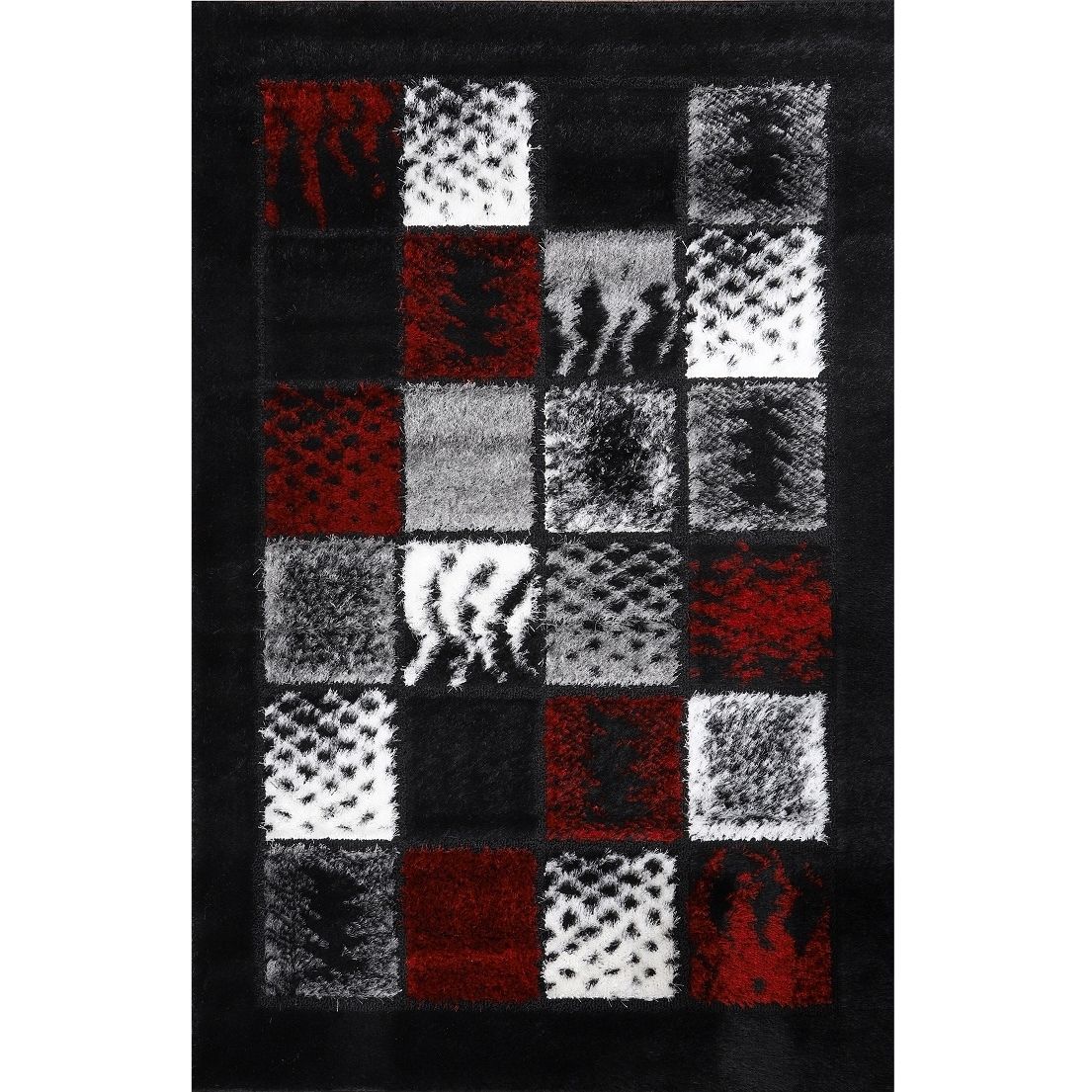 LBaiet SD571C35 Sedona 3 X 5 (ft) Red Indoor Geometric Area Rug