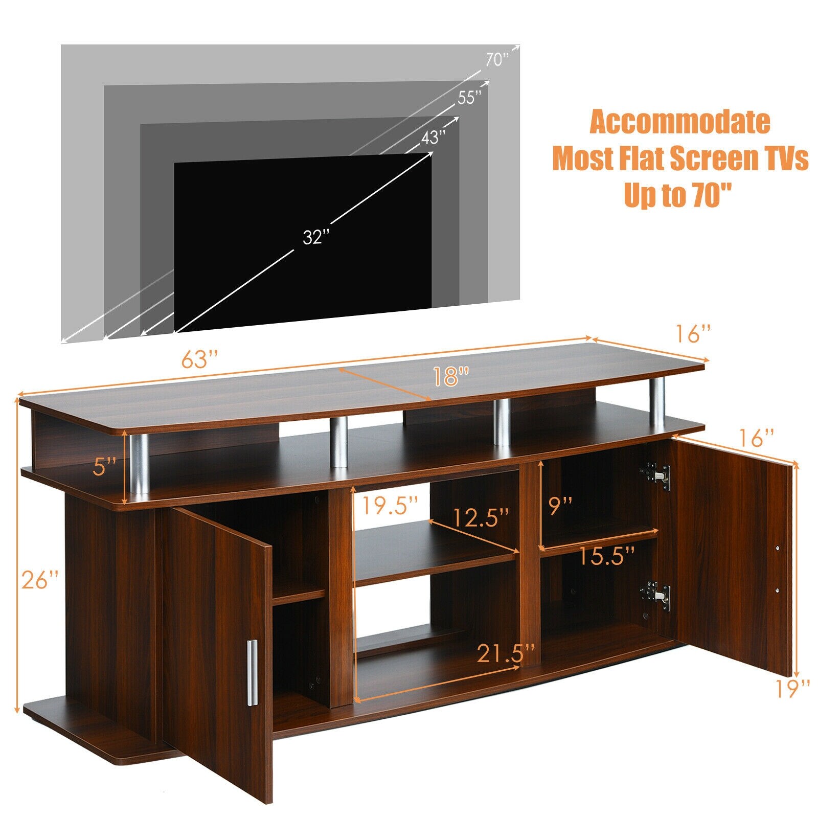 Fenbeli LJMLSFENHY447 Tv-Stands - View #3
