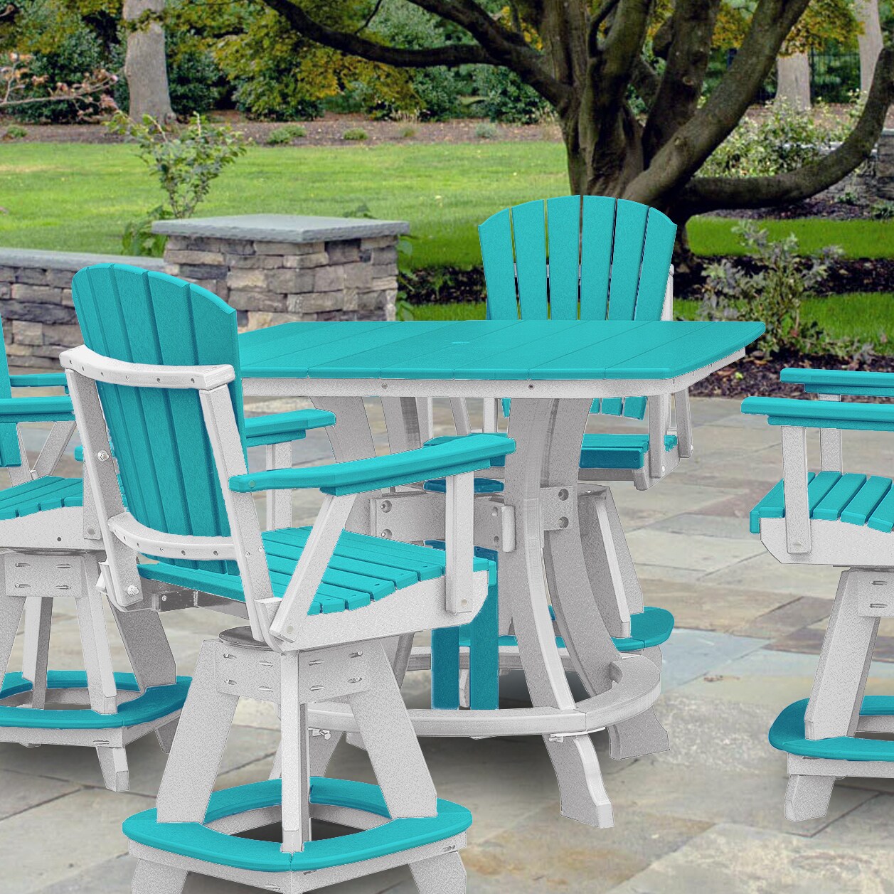American Furniture Classics 44S-C-ARW Patio-Tables - View #2