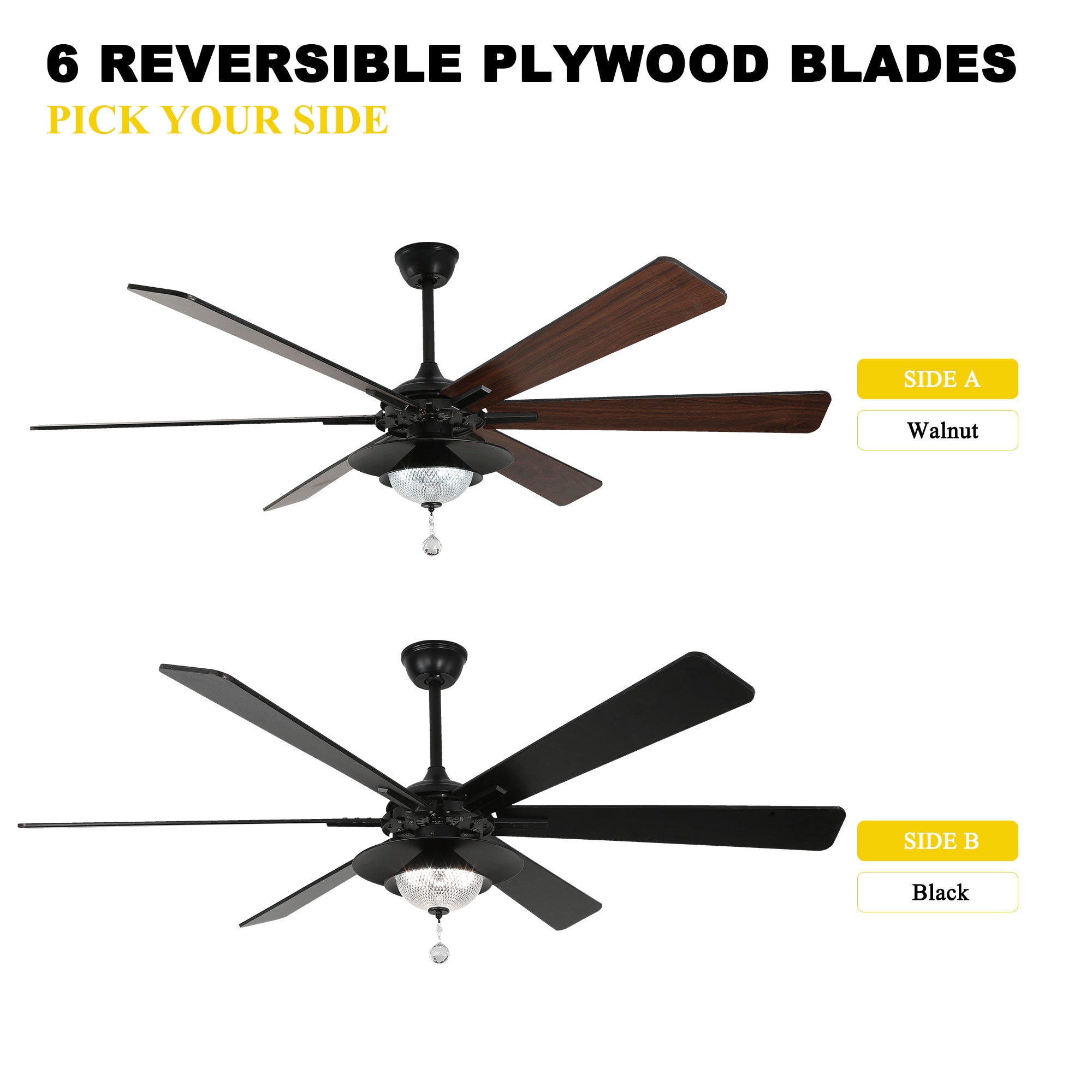 Oaks Decor DC7204-B Ceiling-Fans - View #12