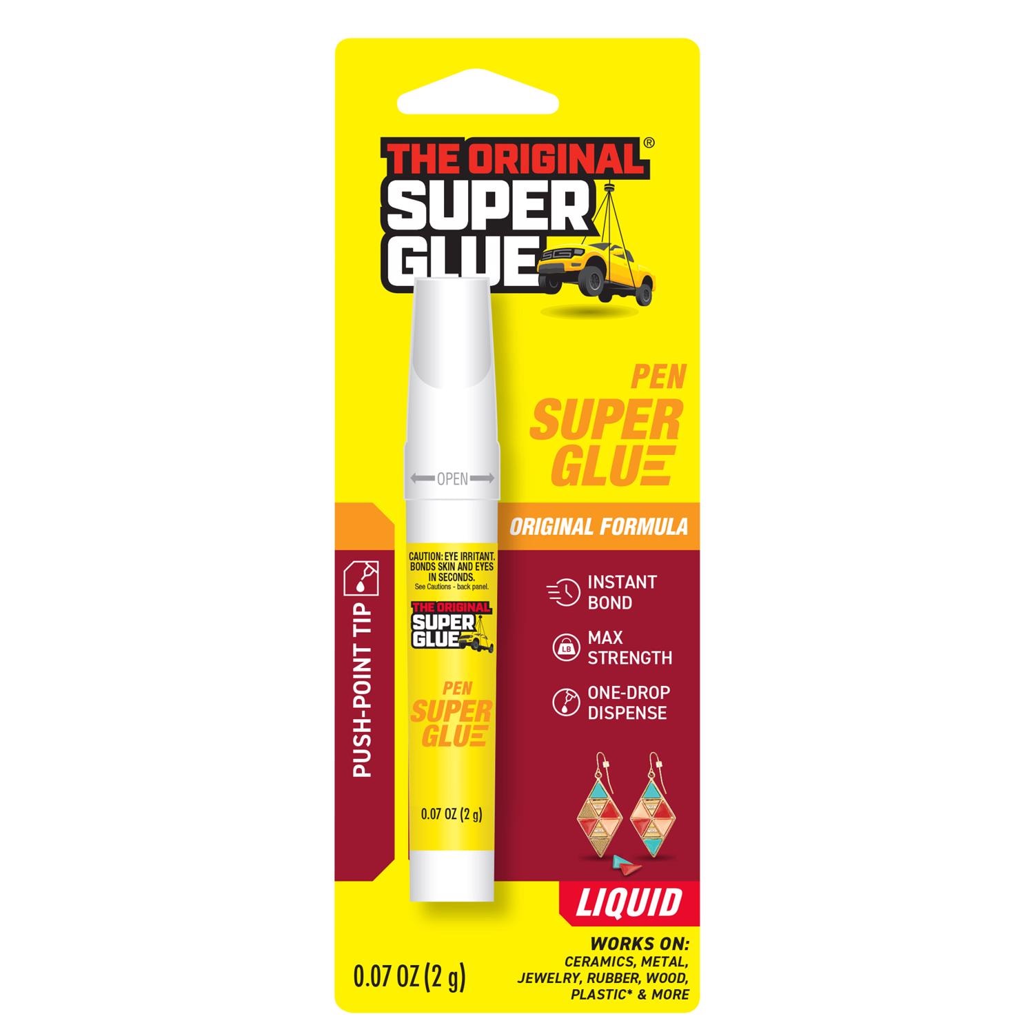 The Original Super Glue  High Strength Cyanoacrylate Super Glue Pen 0.07 oz