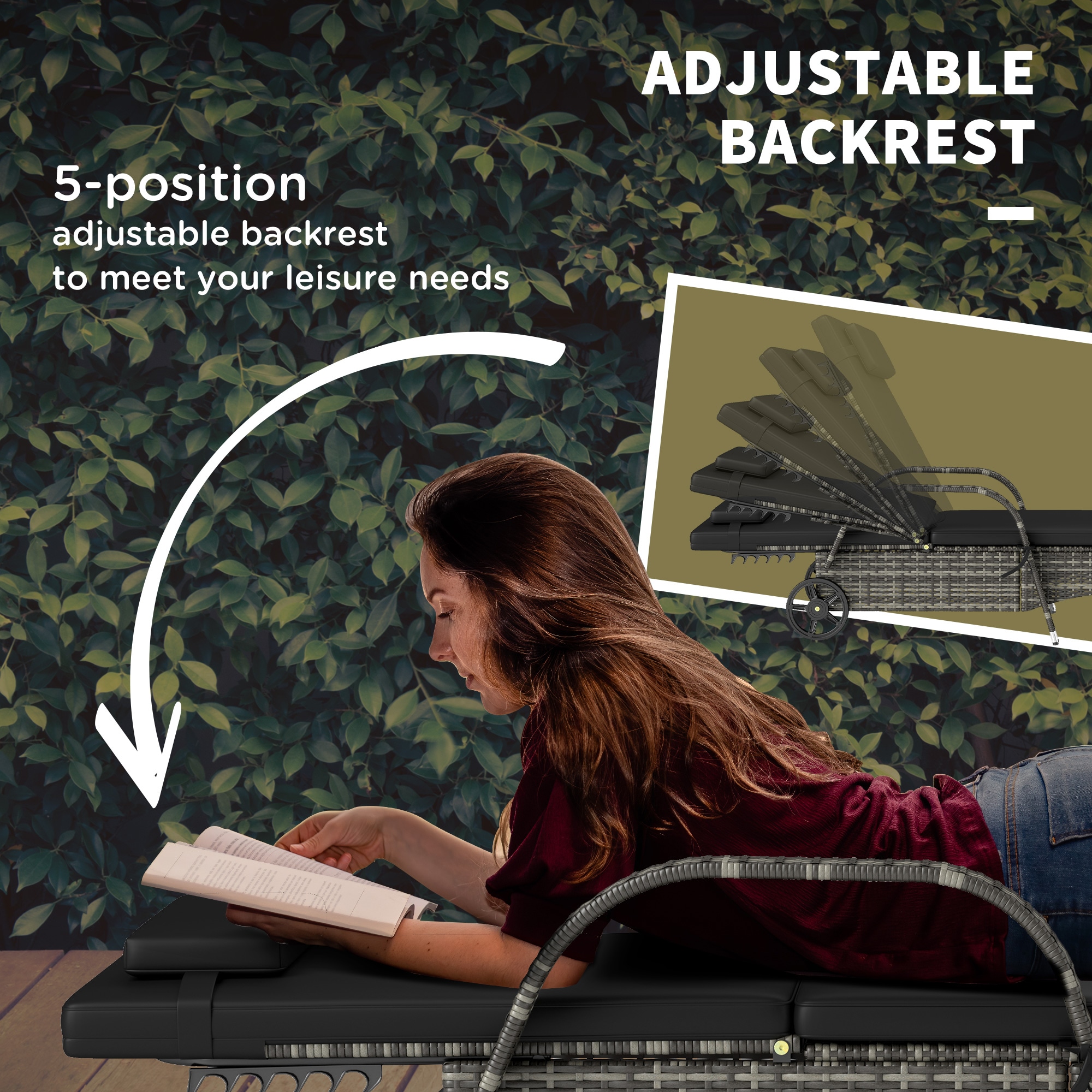 Outsunny 862-005V08BK Patio-Chairs - View #6