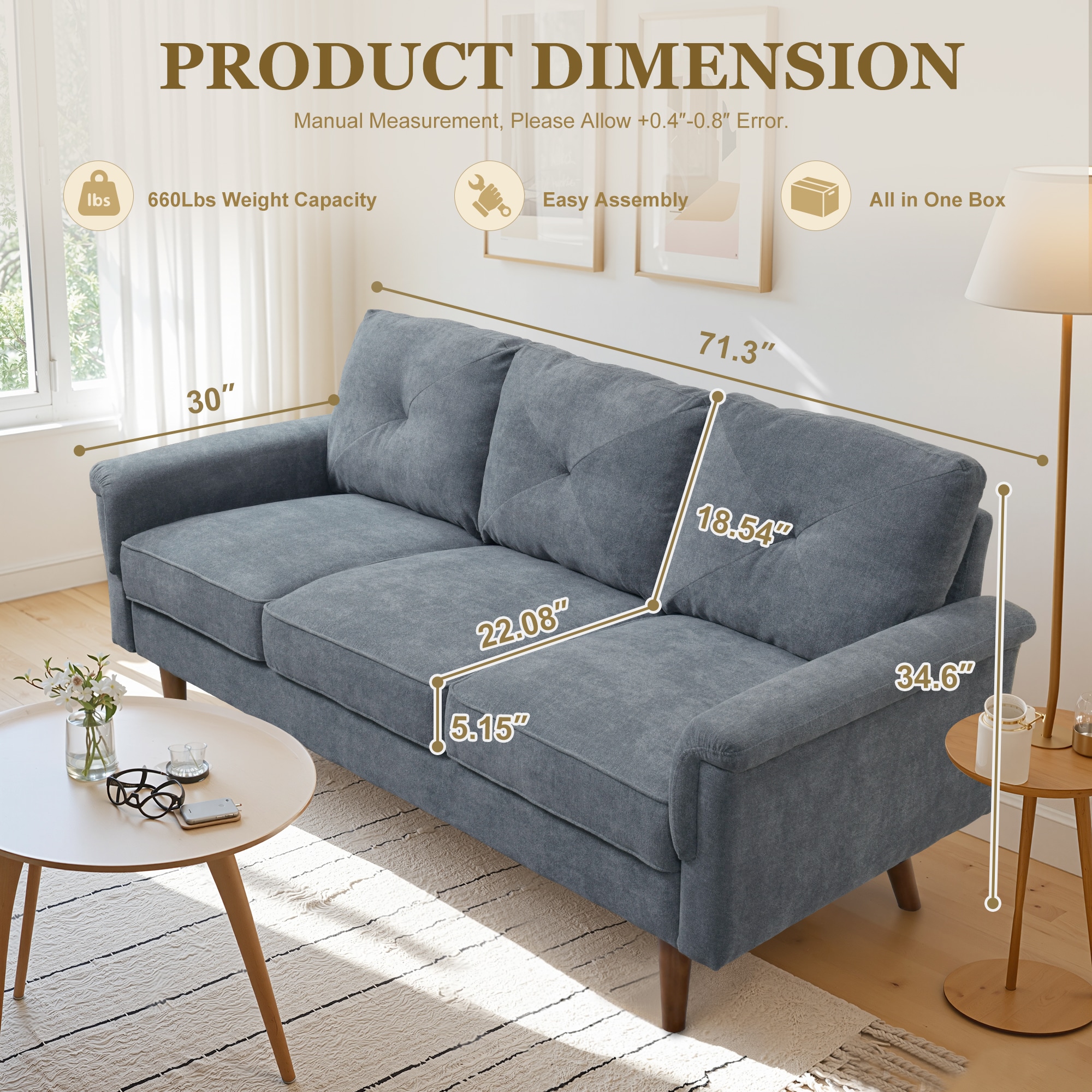 ALTRIGUS 6L-NOP500-AL Sofas-Loveseats - View #3
